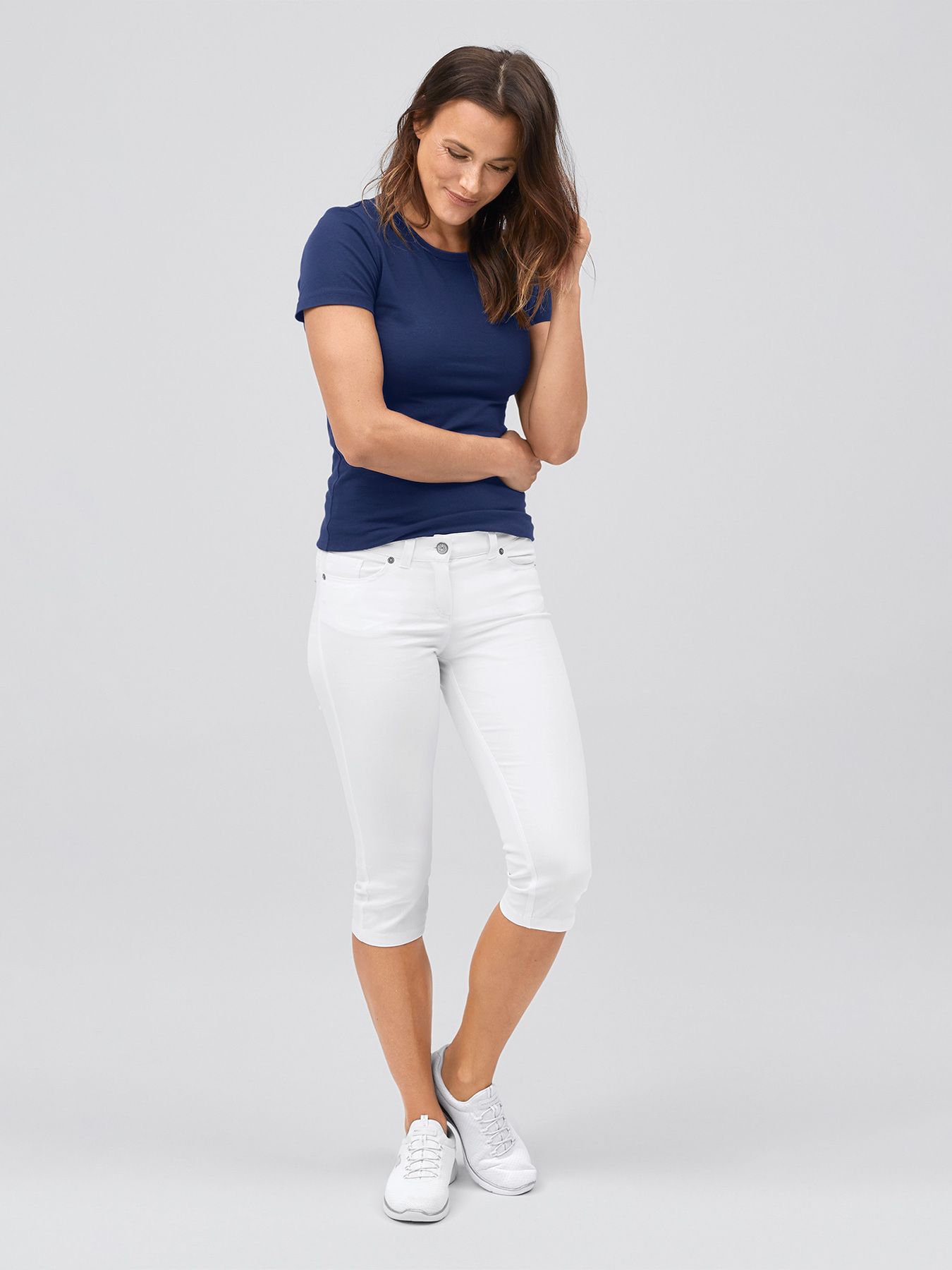 Pantalon femme longueur ¾ – extensible et confort