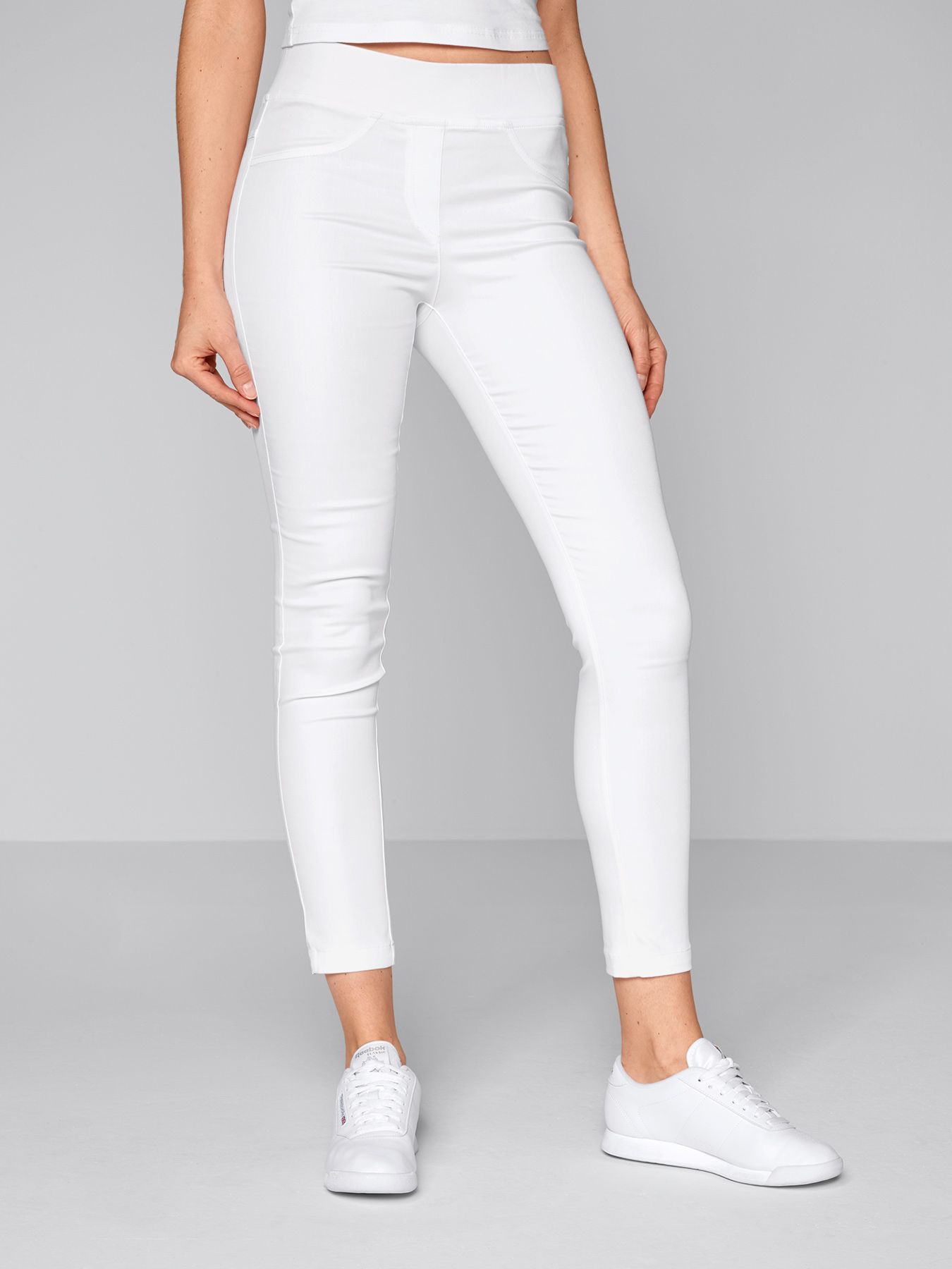 Pantalon femme longueur cheville ANCONA – soft-stretch