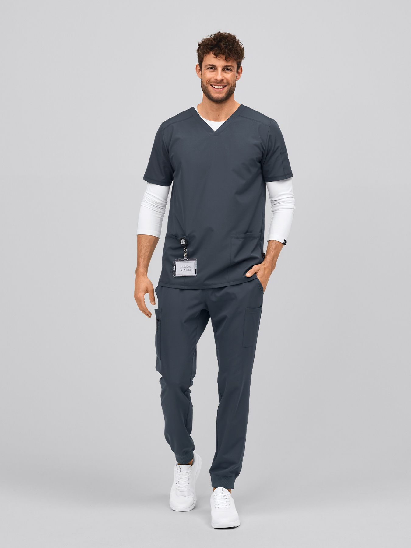 Pantalon homme avec élastiques au niveau des chevilles RODEZ – active-stretch