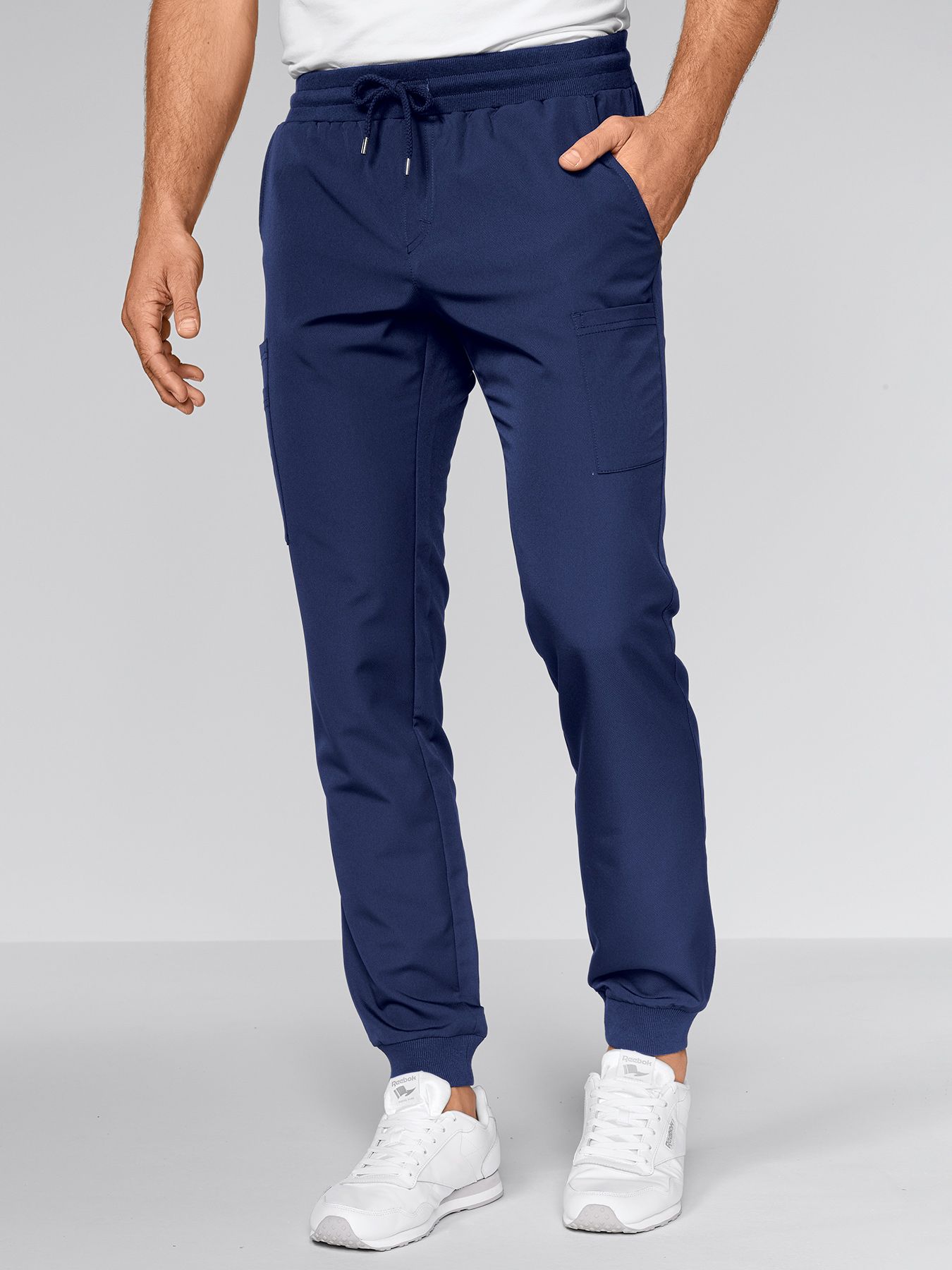 Pantalon homme avec élastiques au niveau des chevilles RODEZ – active-stretch