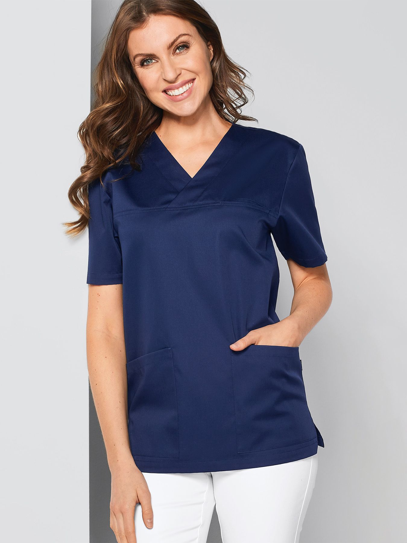 Tunique médicale à enfiler mixte