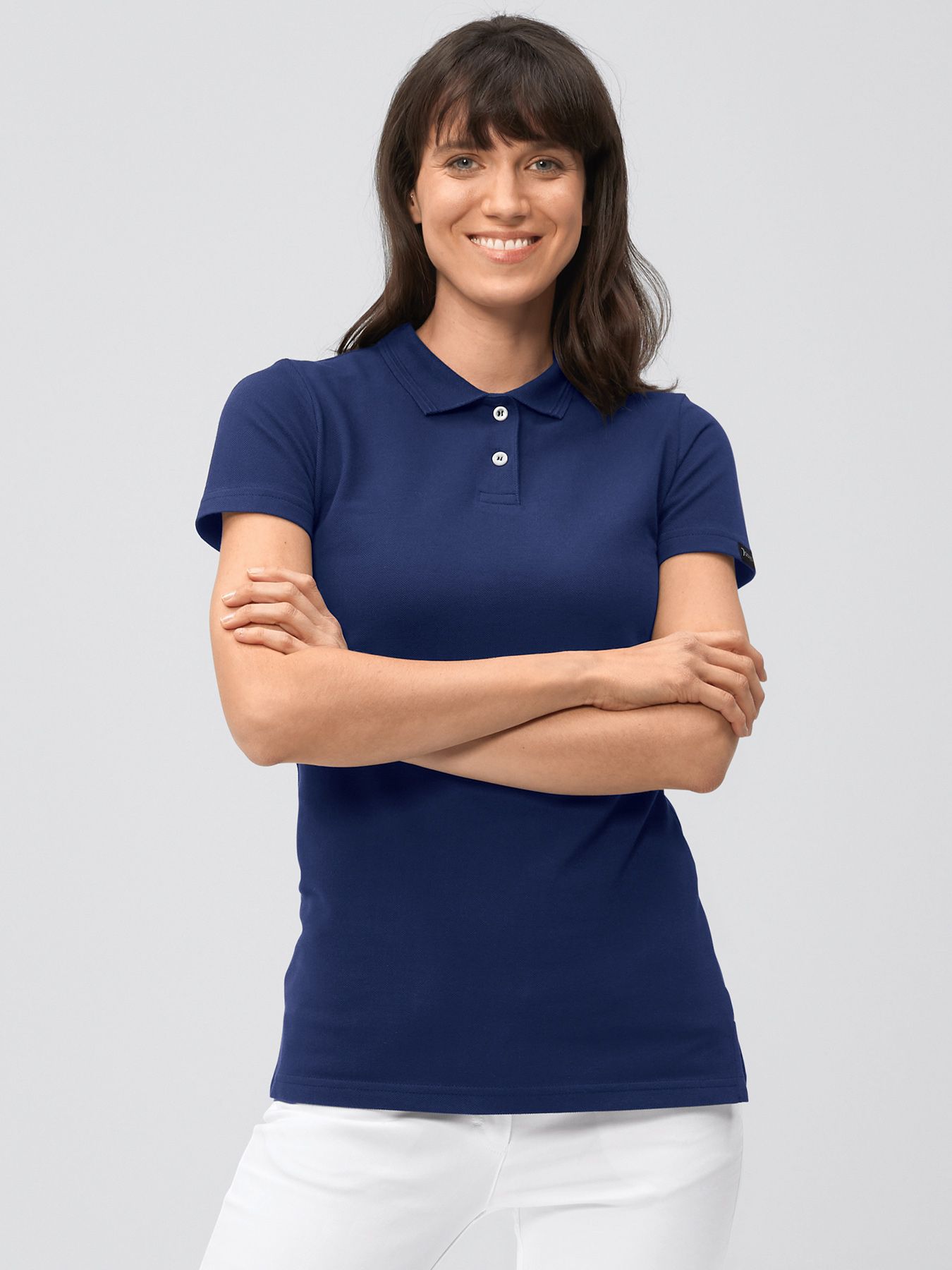 Polo femme en maille piquée MENDE