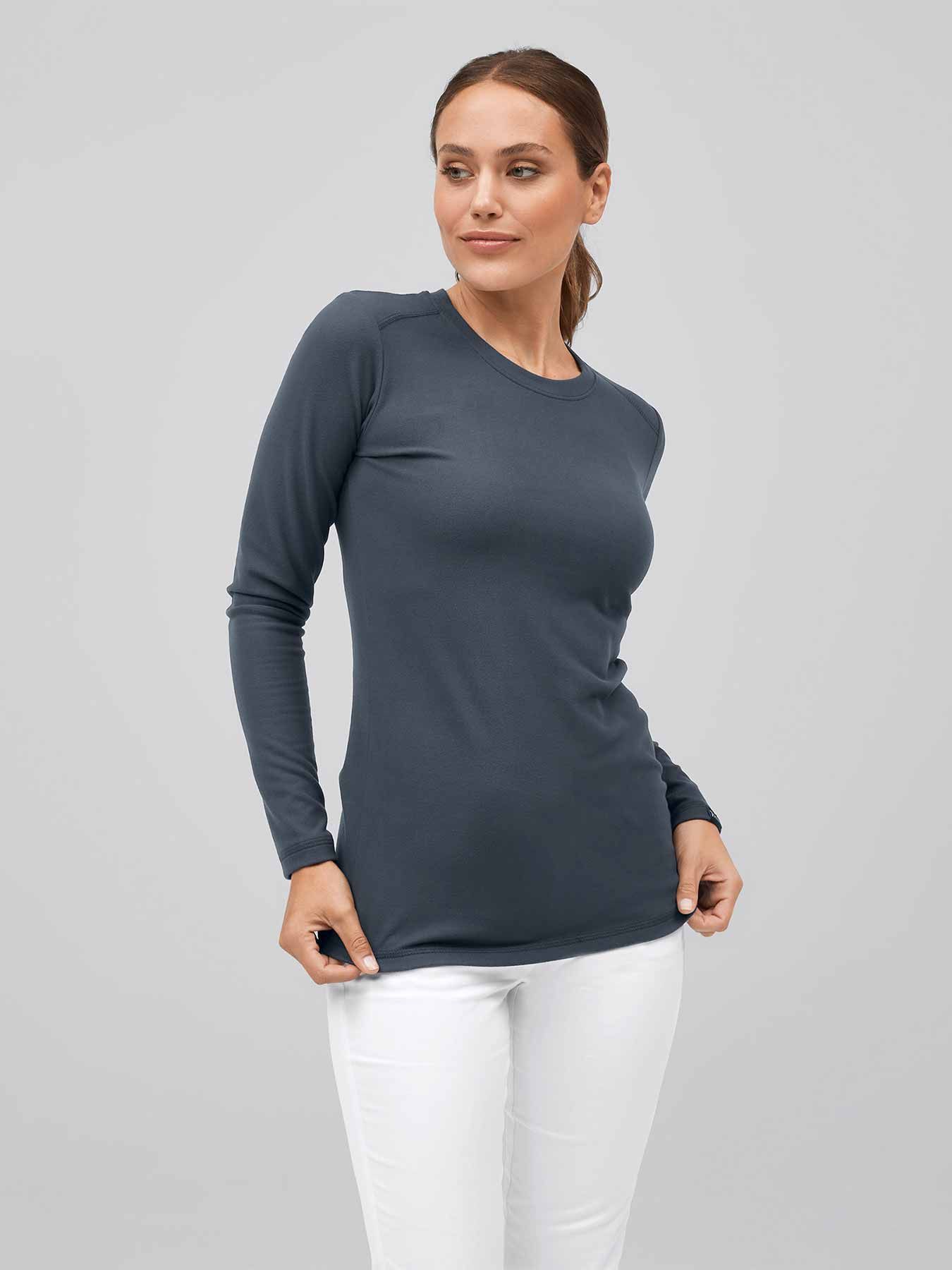 Shirt femme ABDERA – micropolaire et stretch