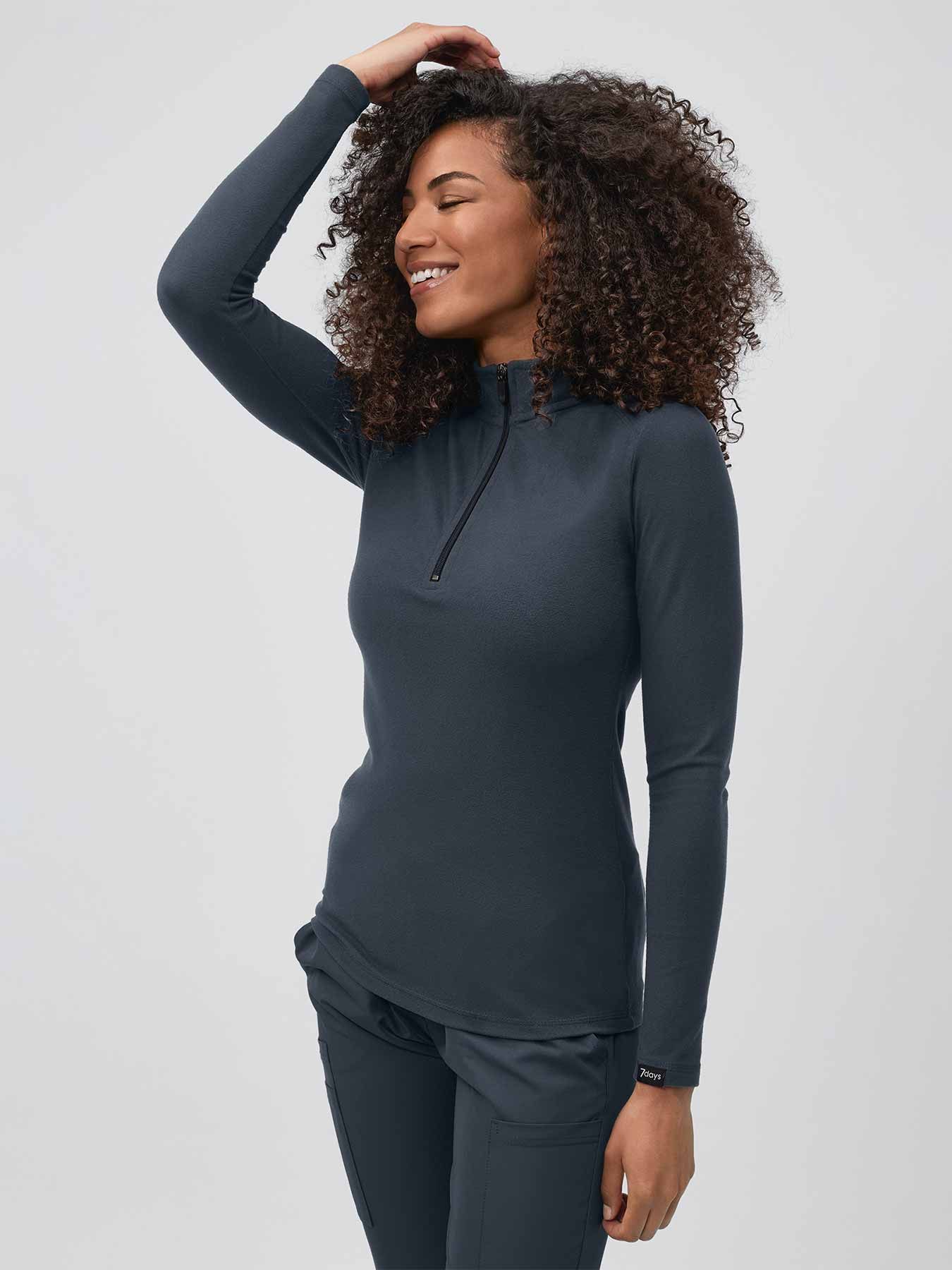 Shirt femme à manches longues LICCO – micropolaire