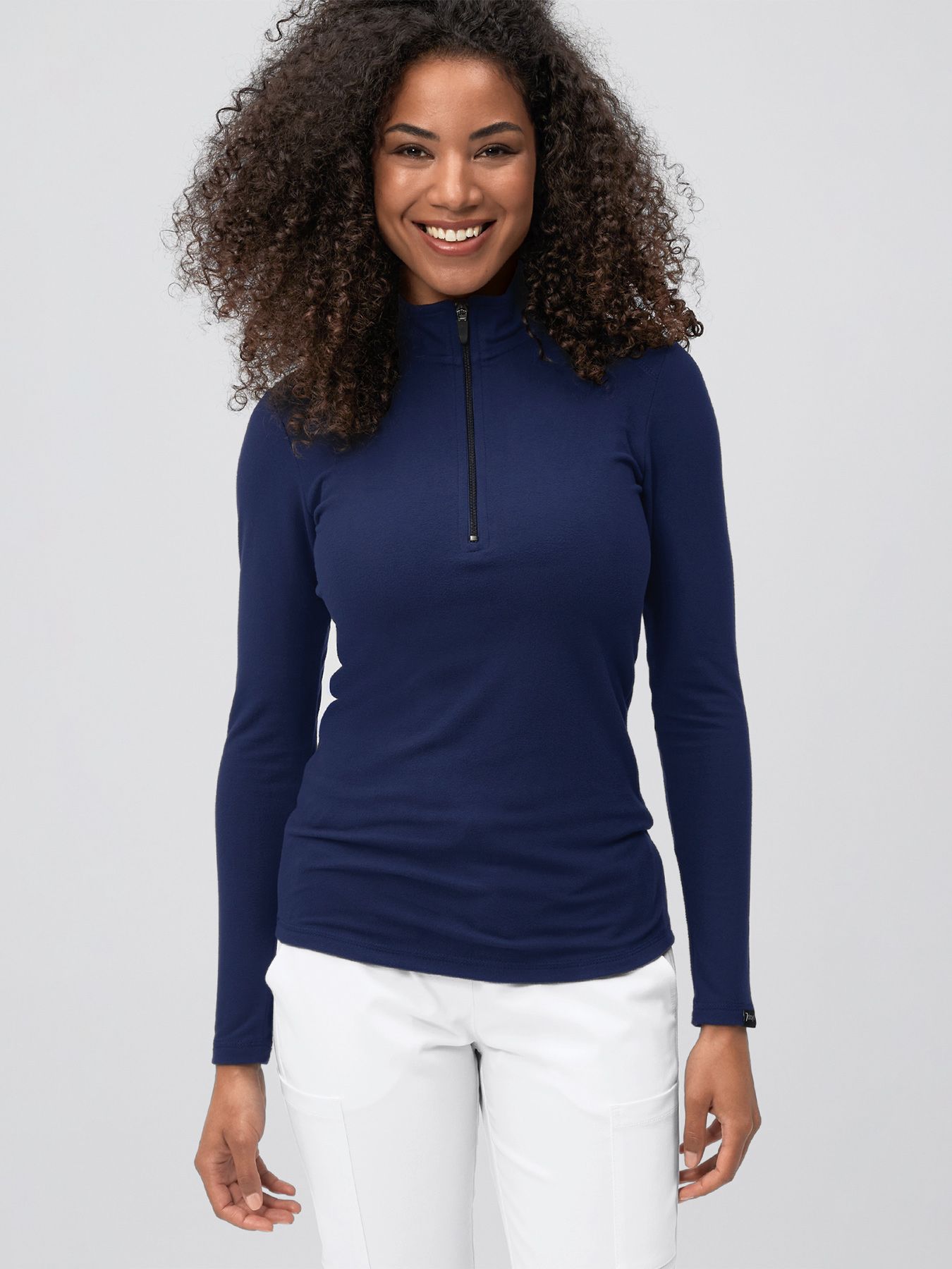 Shirt femme à manches longues LICCO – micropolaire