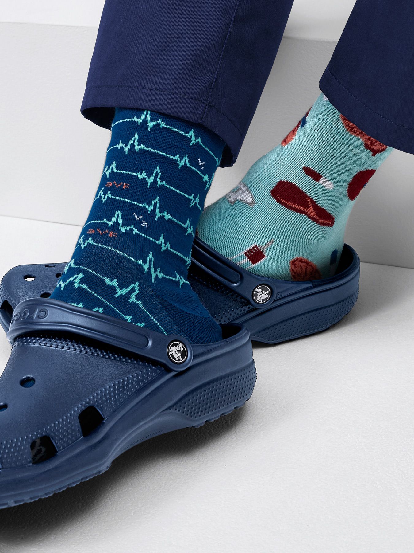 Chaussettes à motif