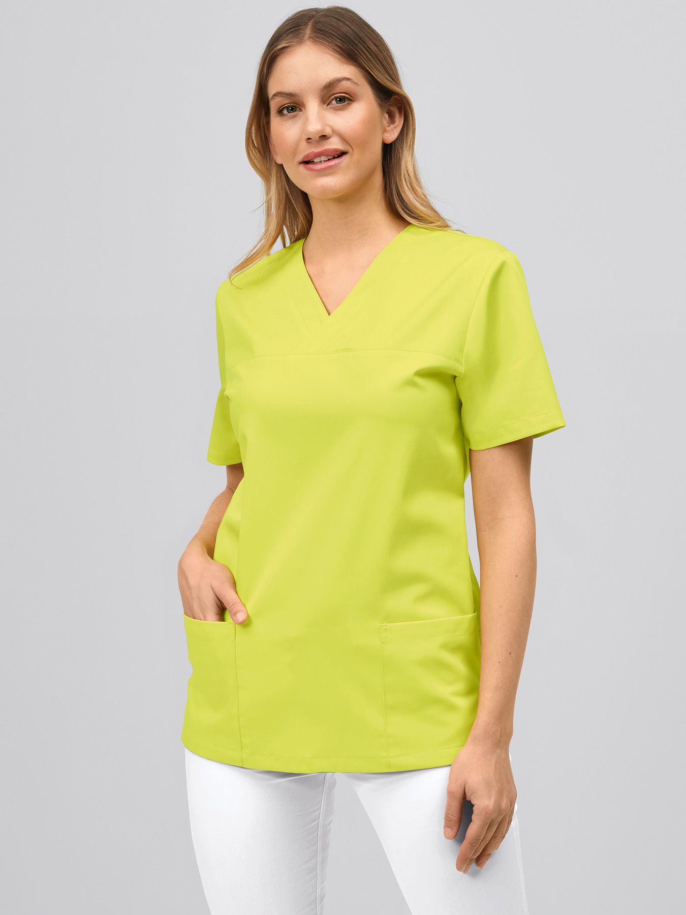 Tunique médicale mixte, lavage à 60°