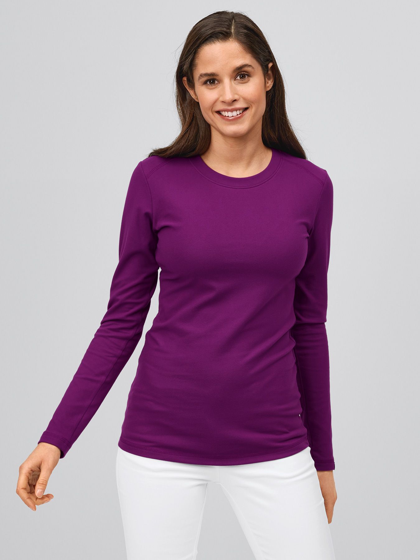Shirt femme ABDERA – micropolaire et stretch