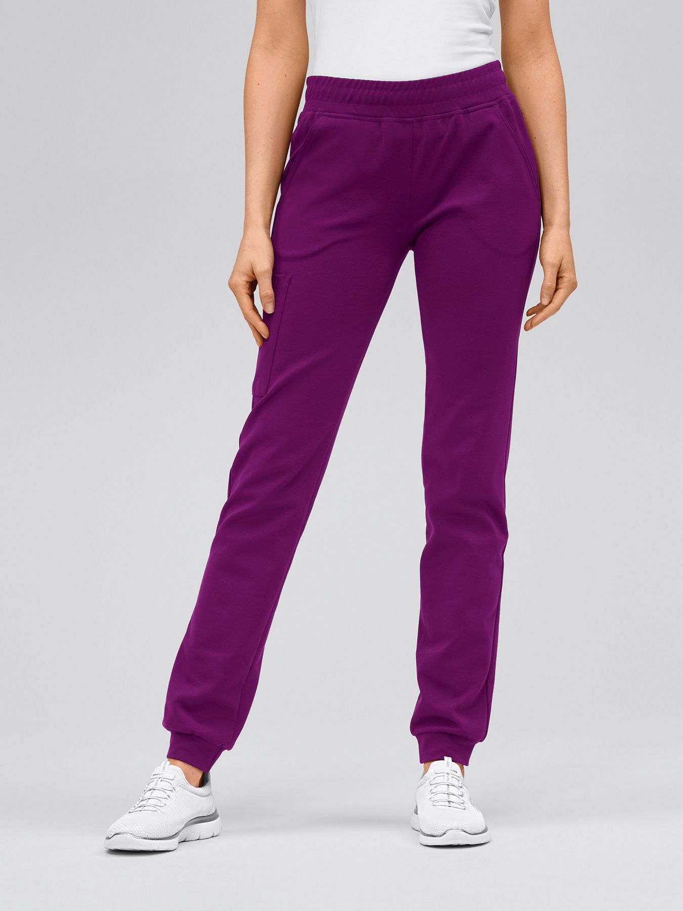 Pantalon femme en jersey à maille interlock PONTO