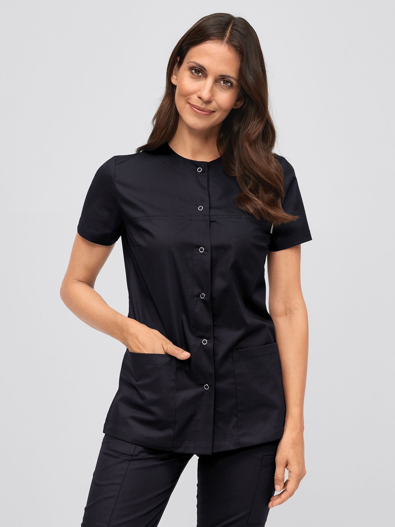 Blouse médicale en Lyocell (TENCEL™) NIZZA – stretch