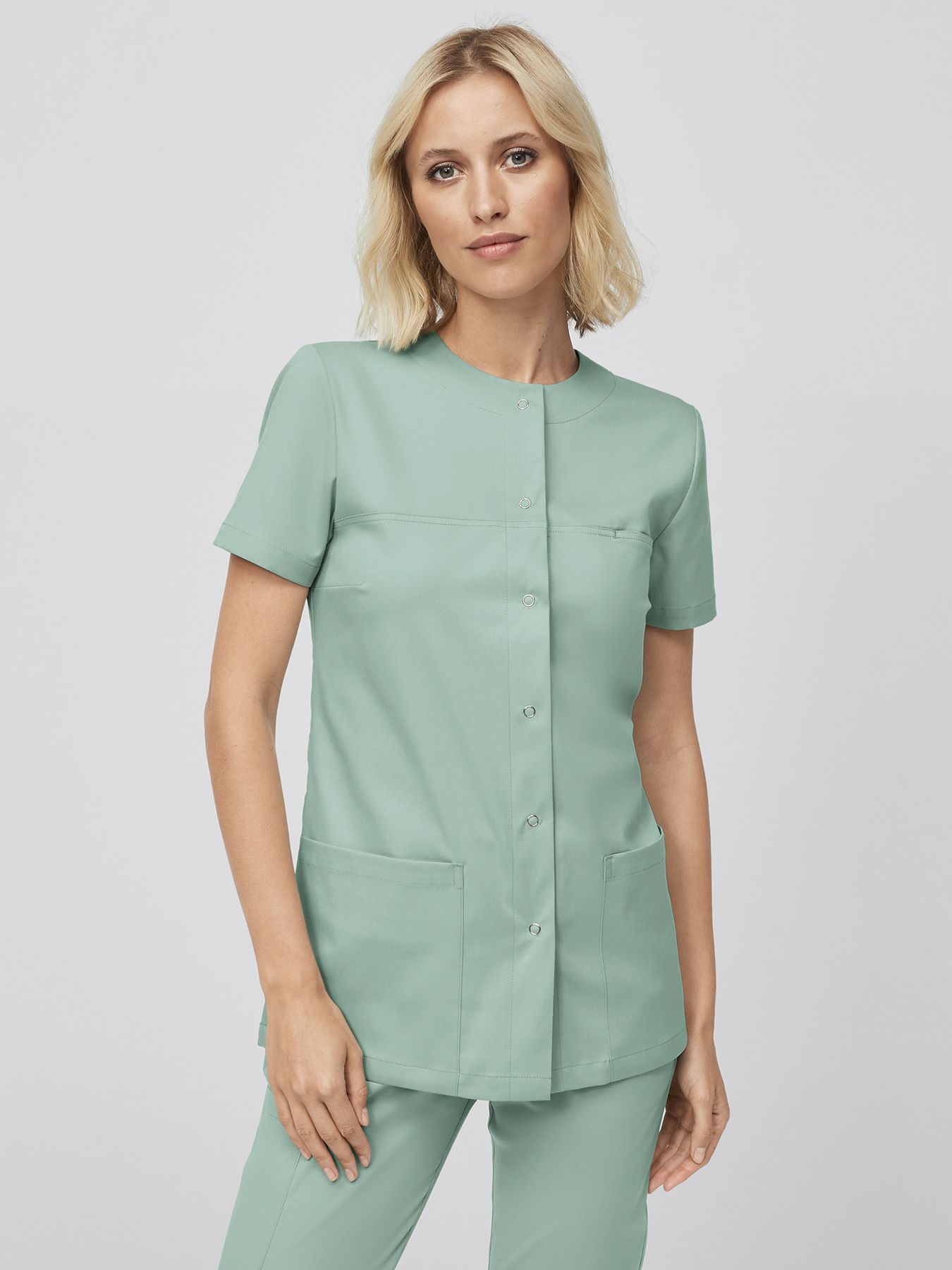 Blouse médicale en Lyocell (TENCEL™) NIZZA – stretch