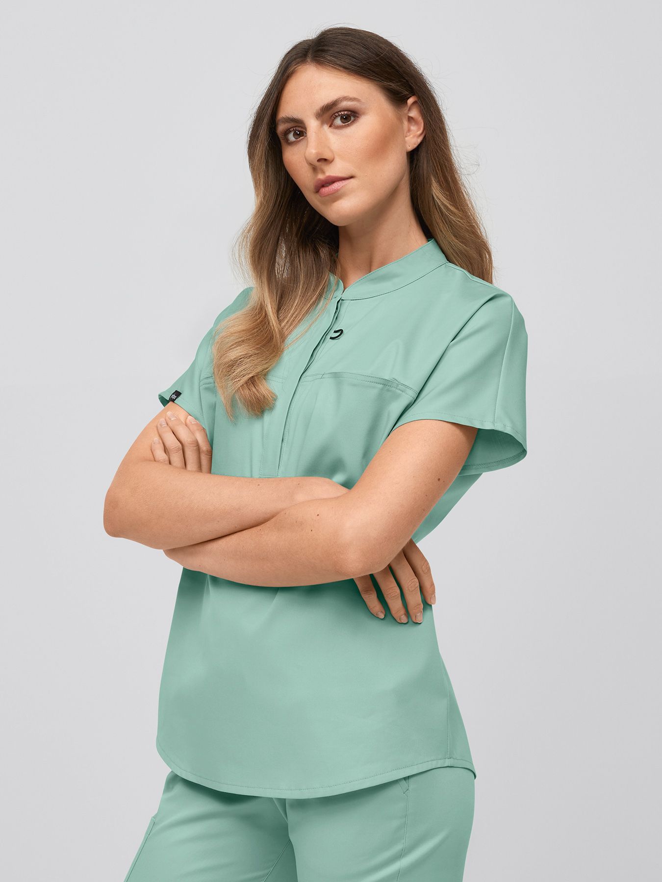 Tunique médicale en Lyocell (TENCEL™) LONDON – stretch