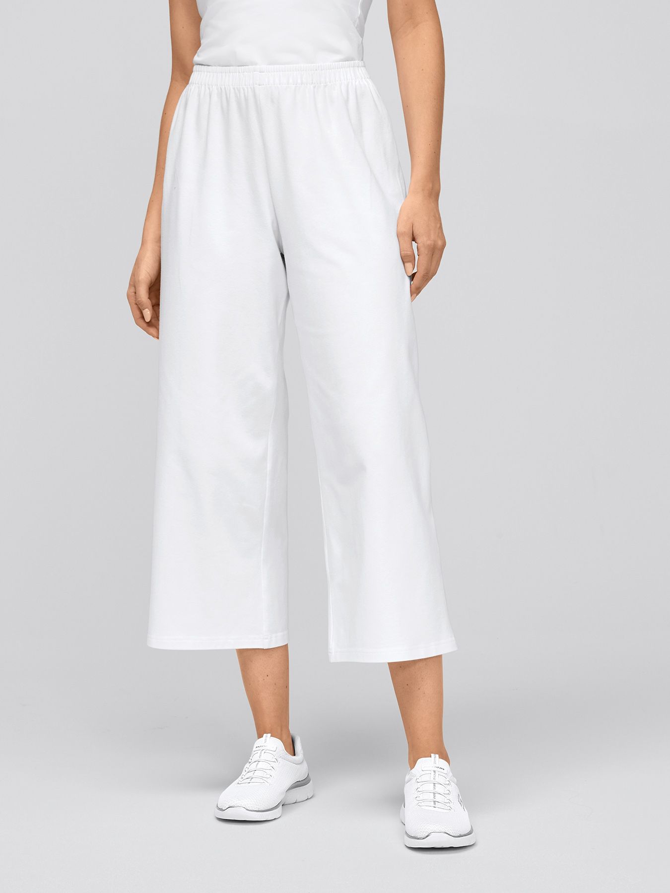 Pantalon taille haute en jersey WERNE 