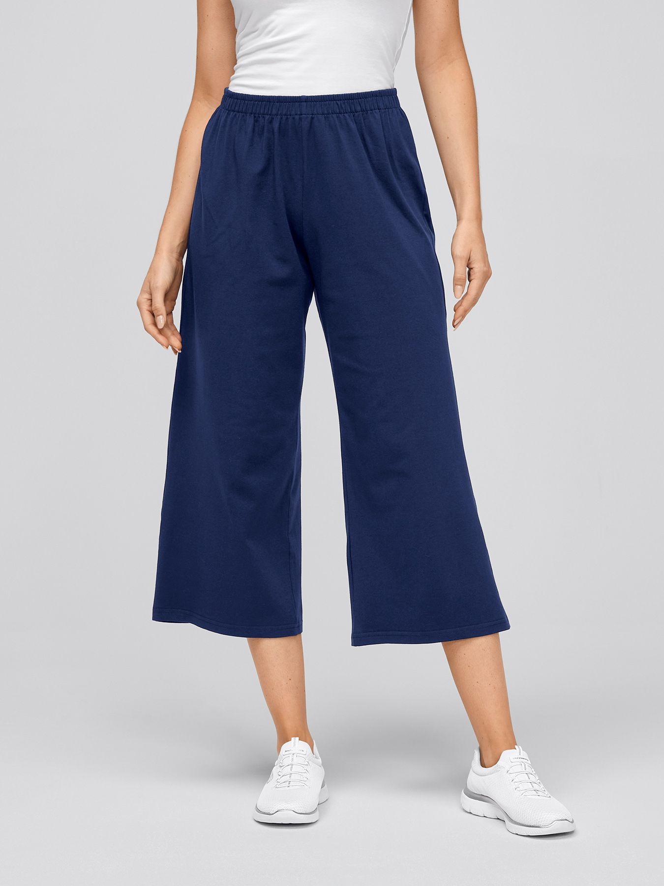 Pantalon taille haute en jersey WERNE 