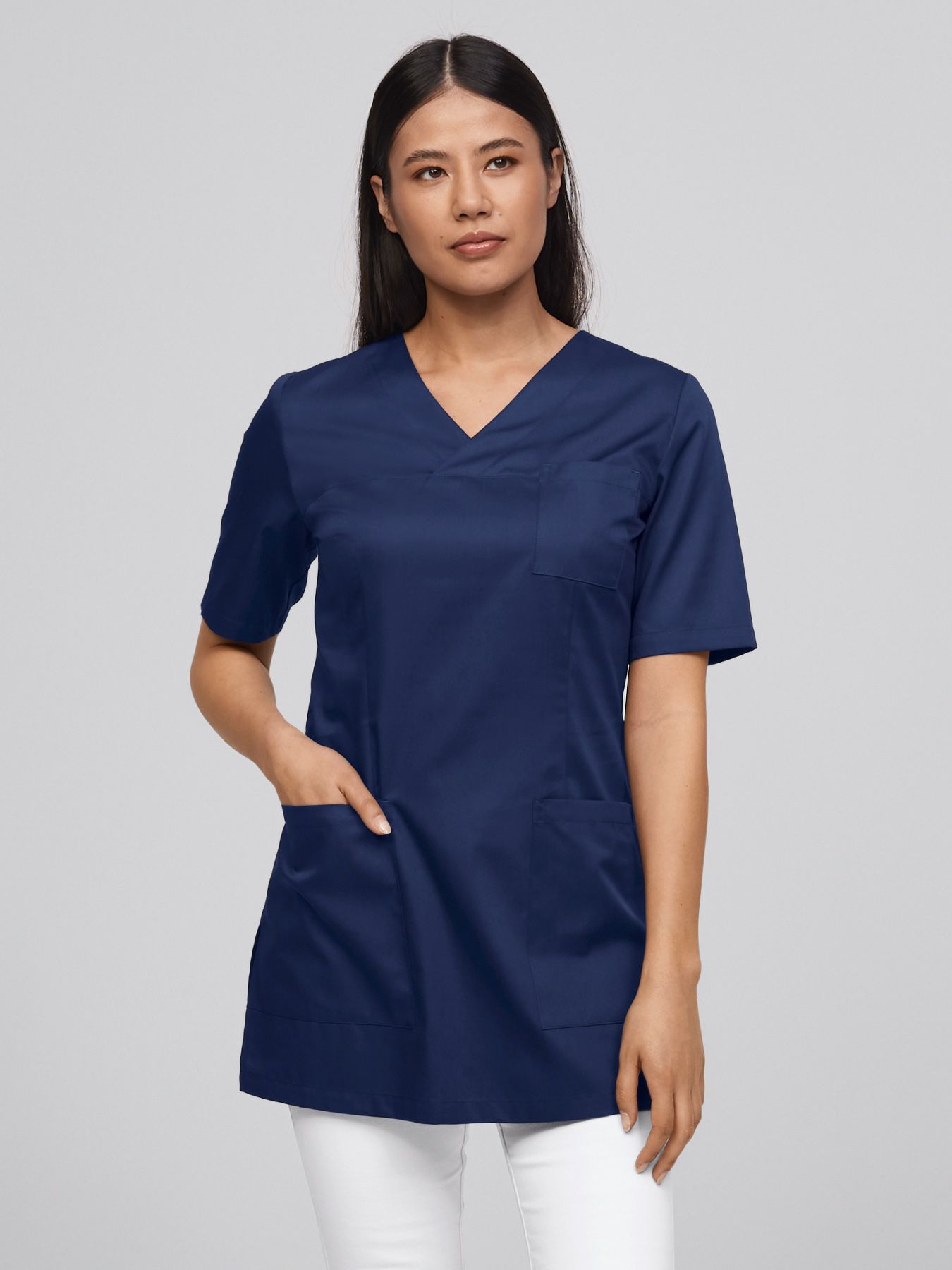 Tunique médicale facile à enfiler ARICA – coupe longue