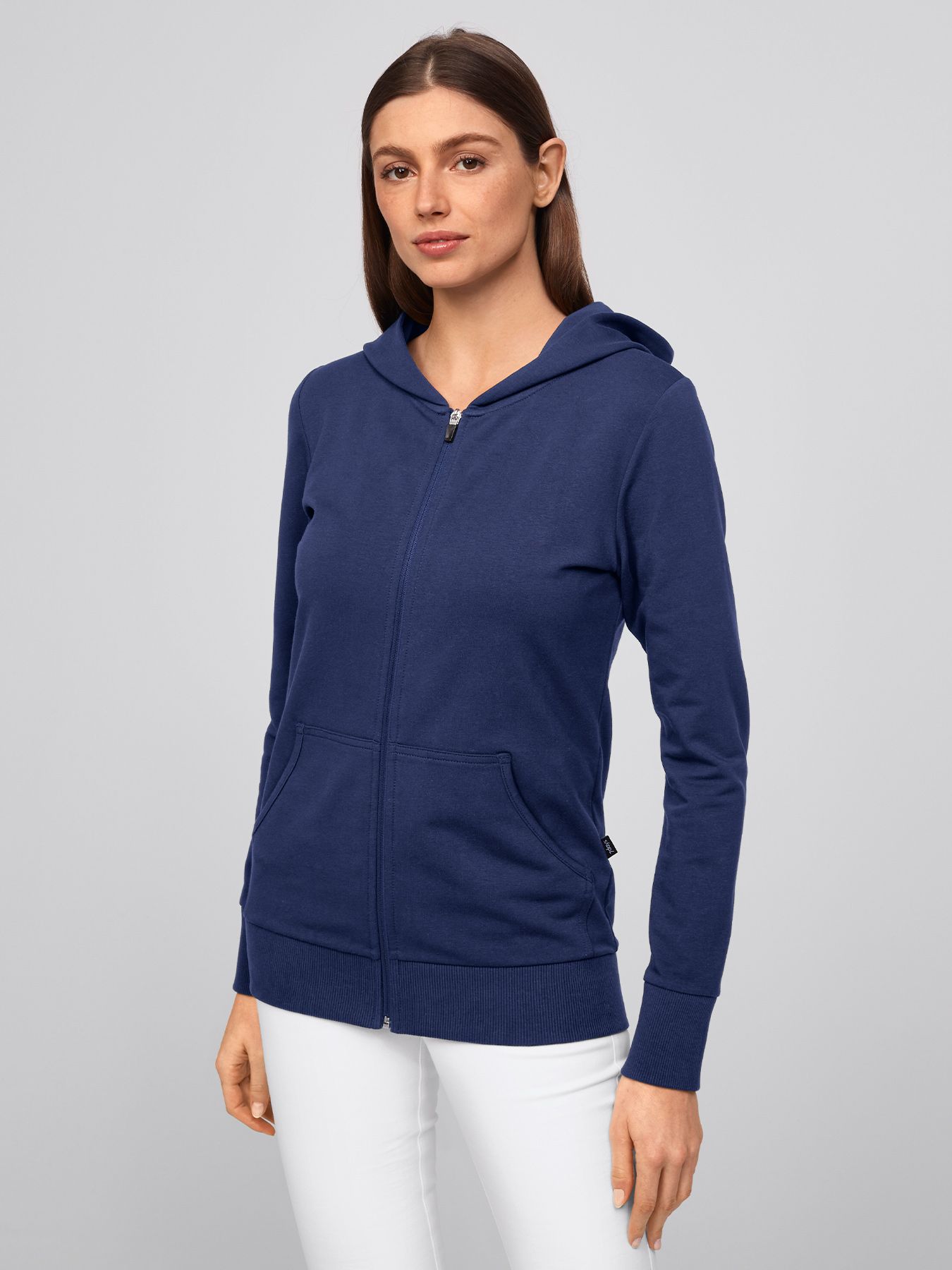 Sweat zippé femme TAFALLA, lavage à 60°