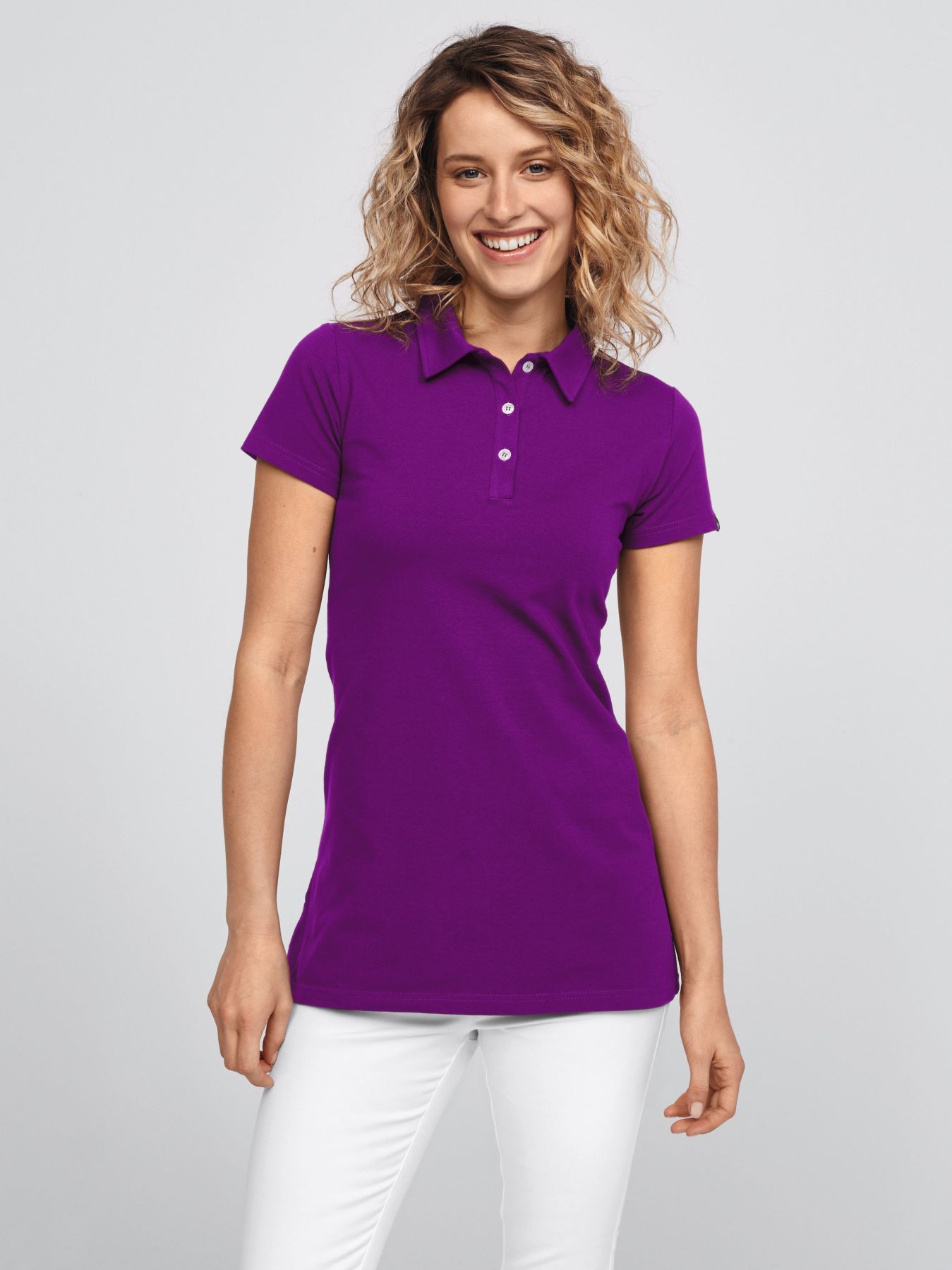 Polo long femme COLMAR