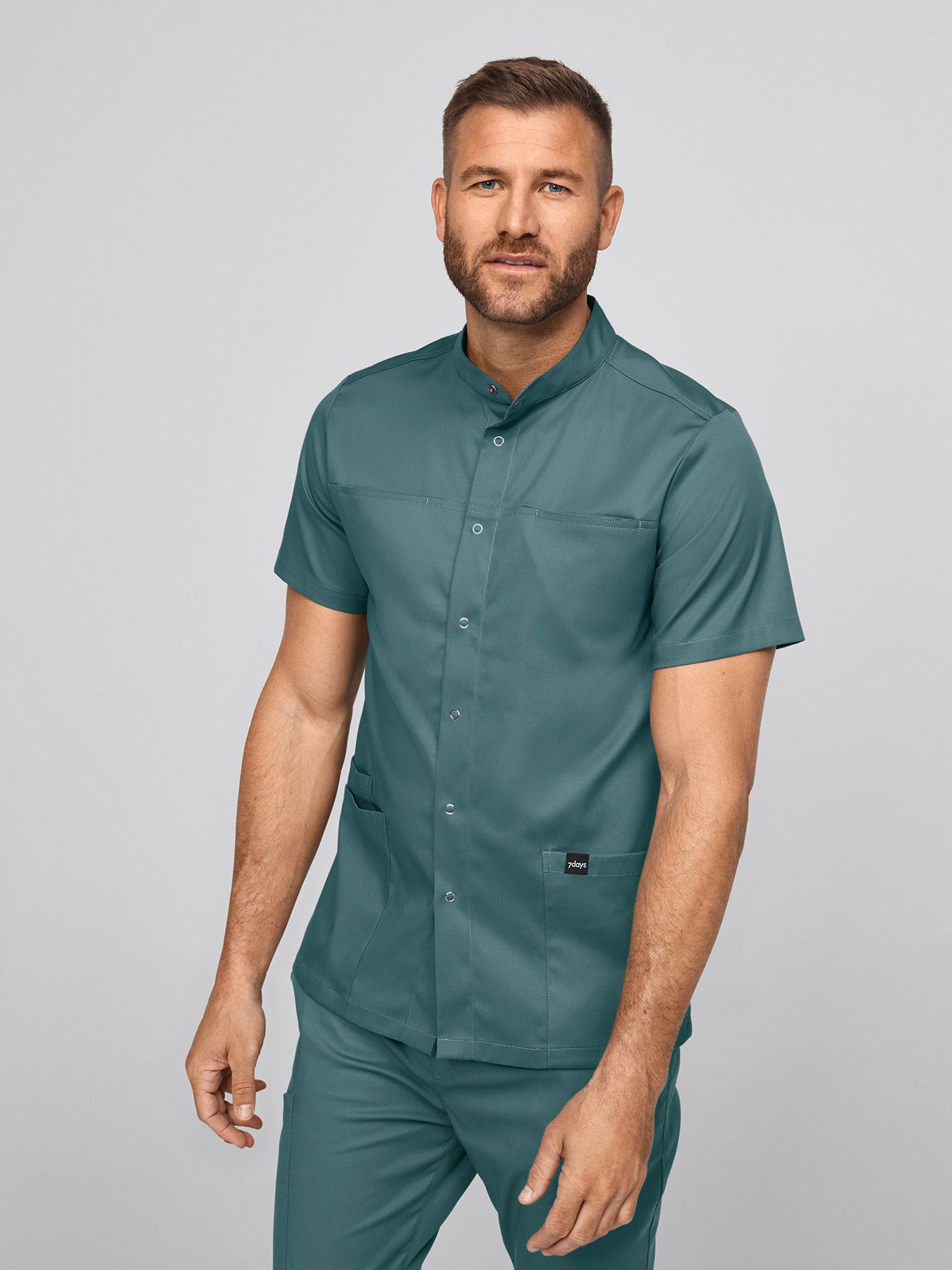 Blouse médicale pour homme ATHEN Lyocell (TENCEL™) - stretch