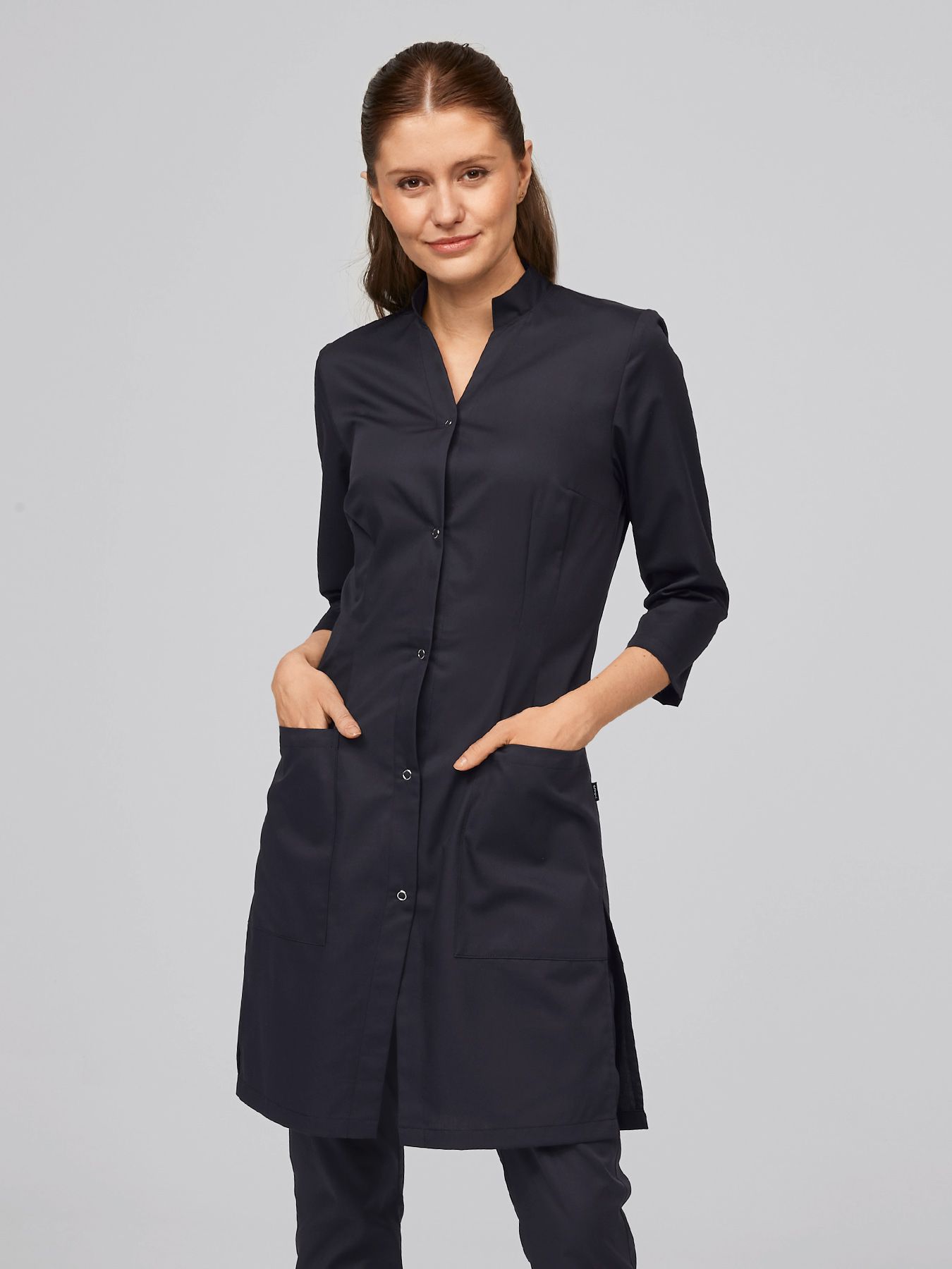 Blouse médicale longue pour femme ROANNE 
