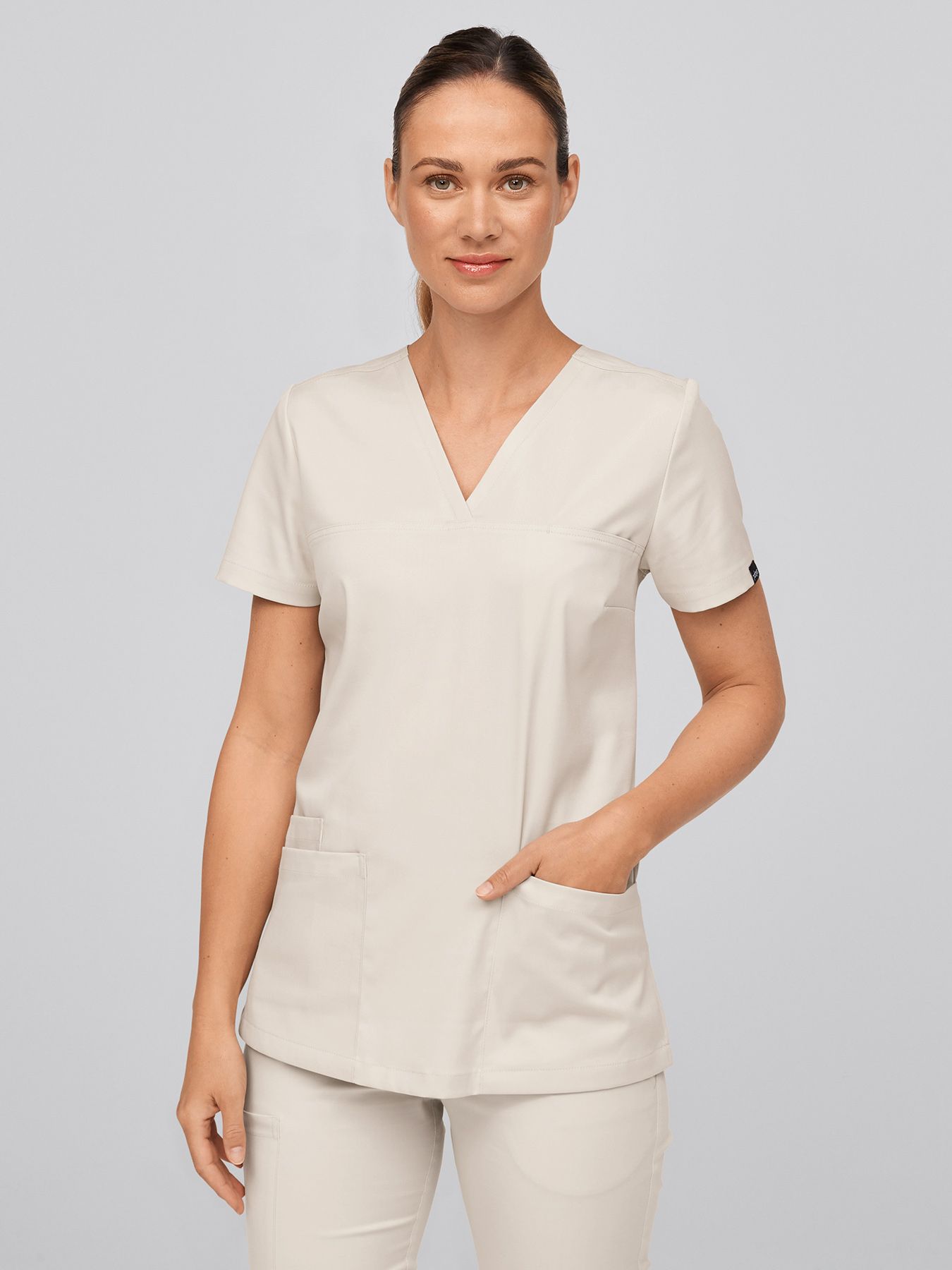 Tunique médicale en Lyocell (TENCEL™) BREDA – stretch