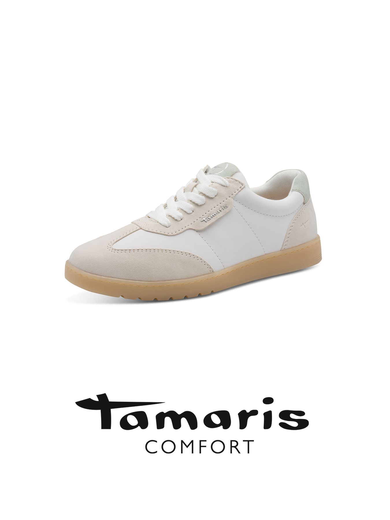 Damensneaker  TAMARIS COMFORT weiß/hellgrau
