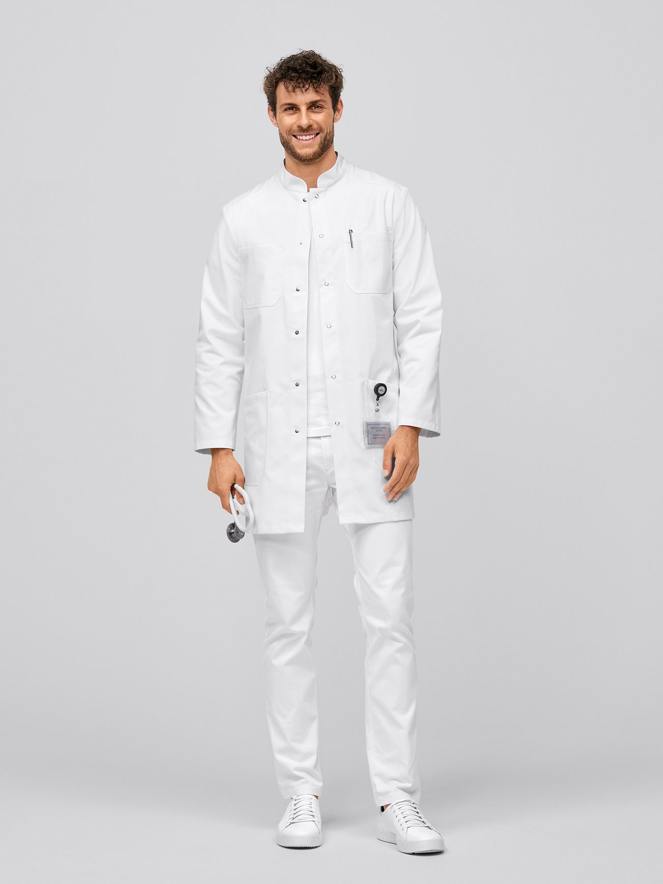 Blouse médecin/laboratoire LUCCA – disponible en 2 qualités 