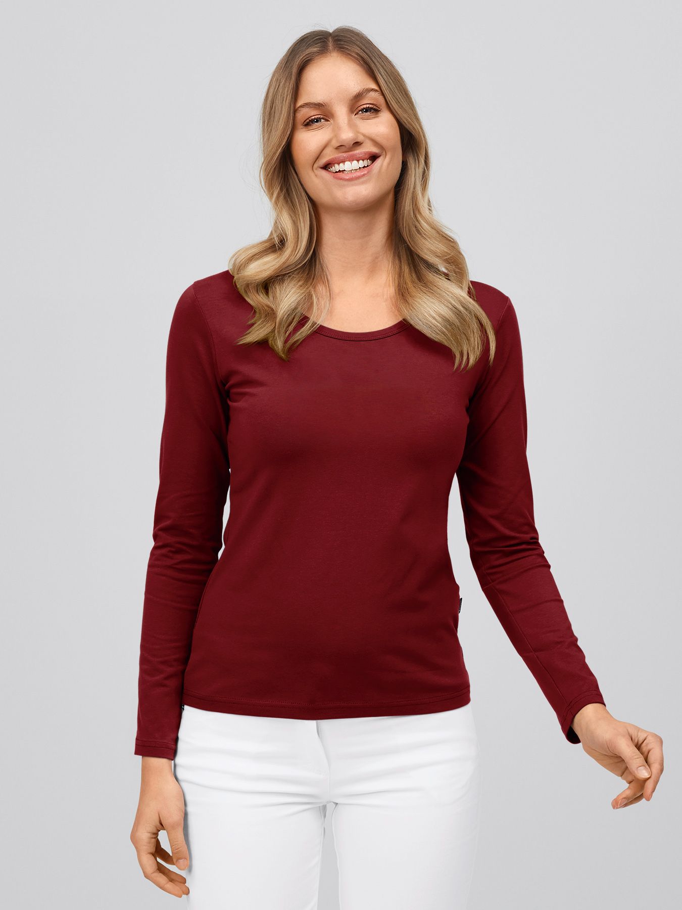 T-shirt femme à manches longues ZAMORA