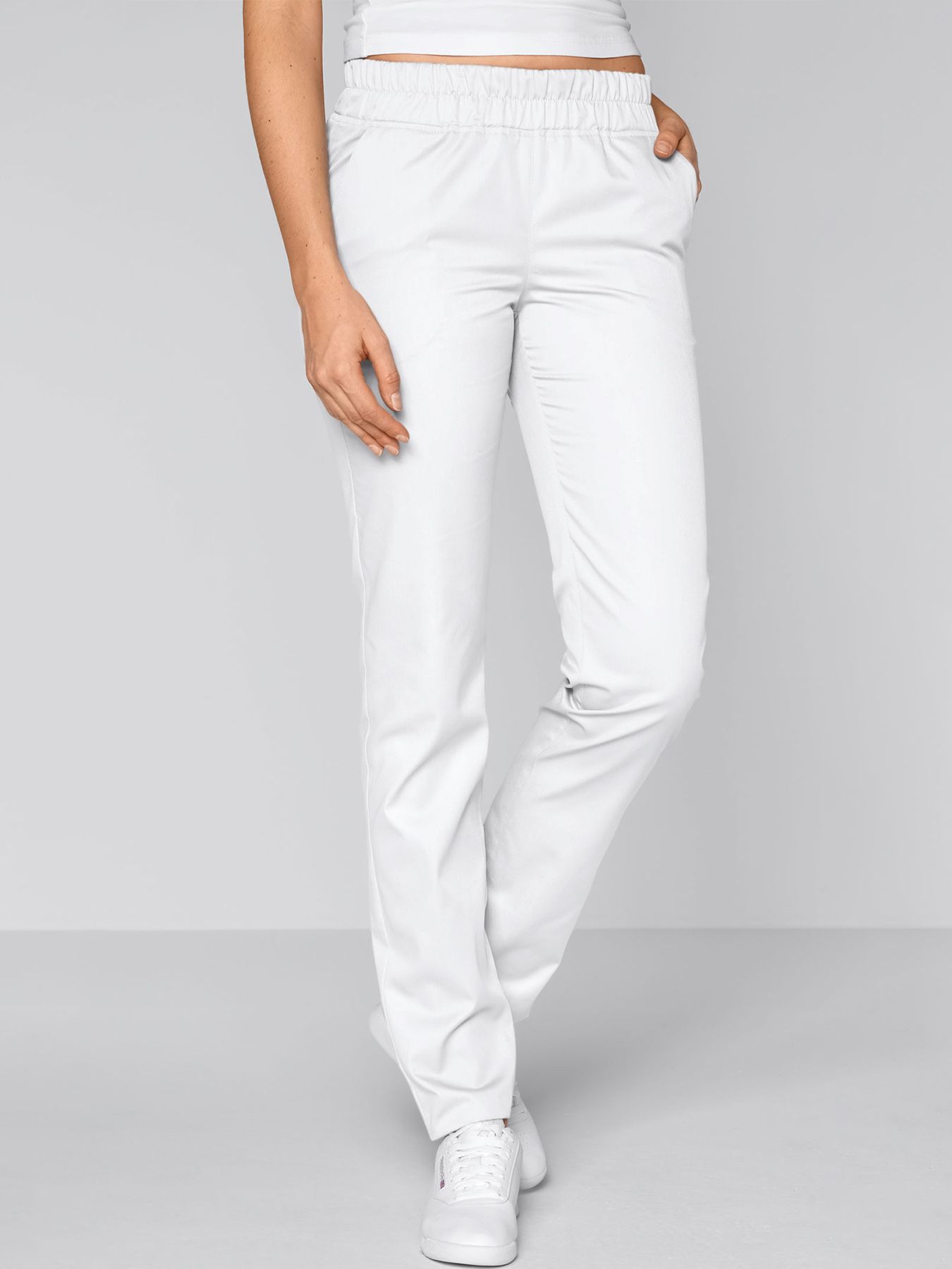 Pantalon extensible avec taille élastique