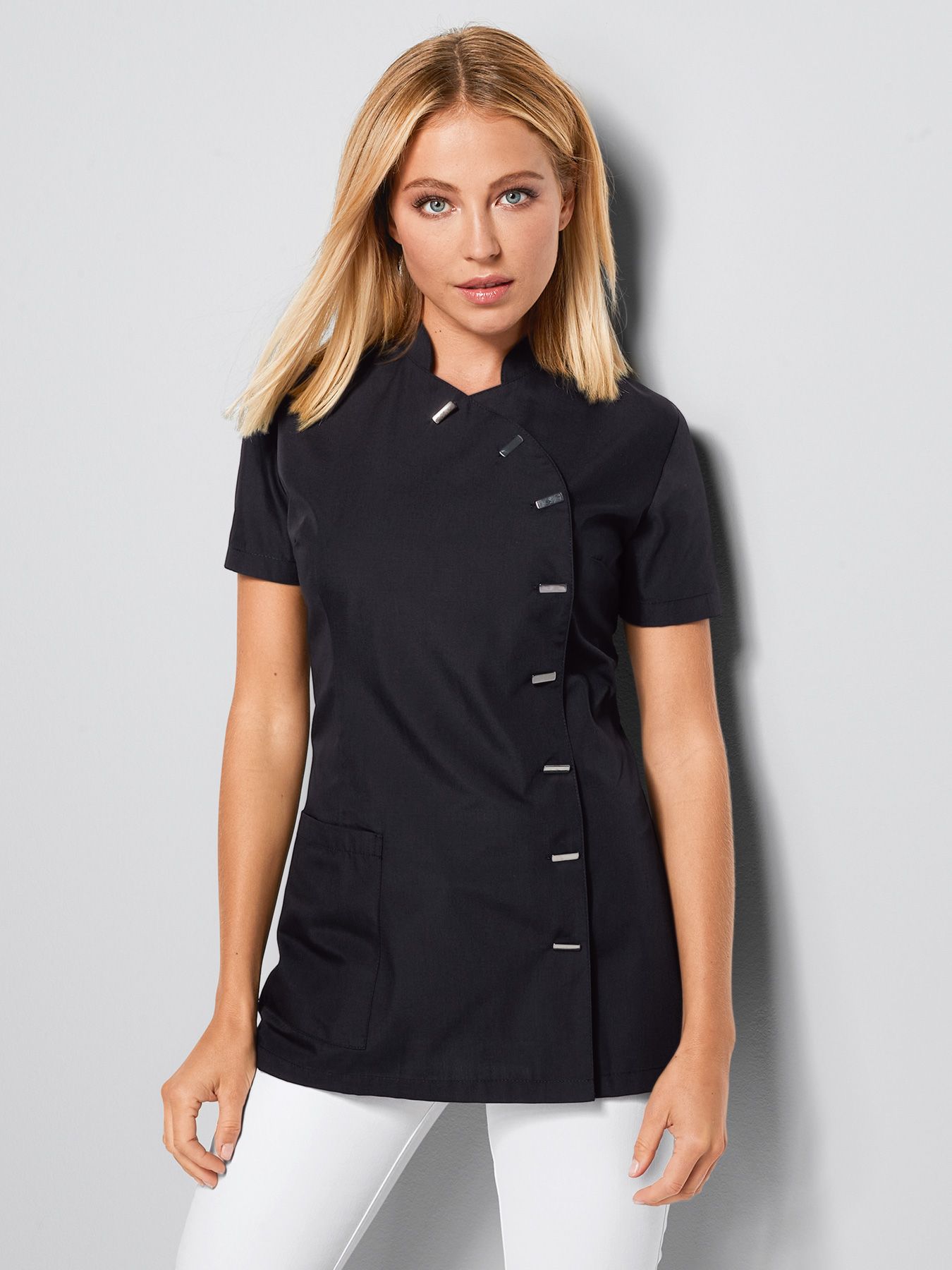 Blouse médicale EDESSA avec boutons haute qualité