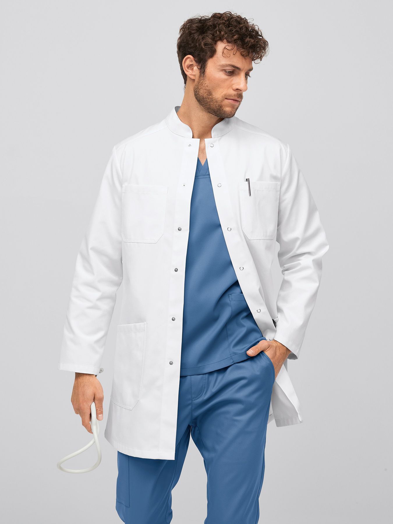 Blouse médecin/laboratoire LUCCA – disponible en 2 qualités 