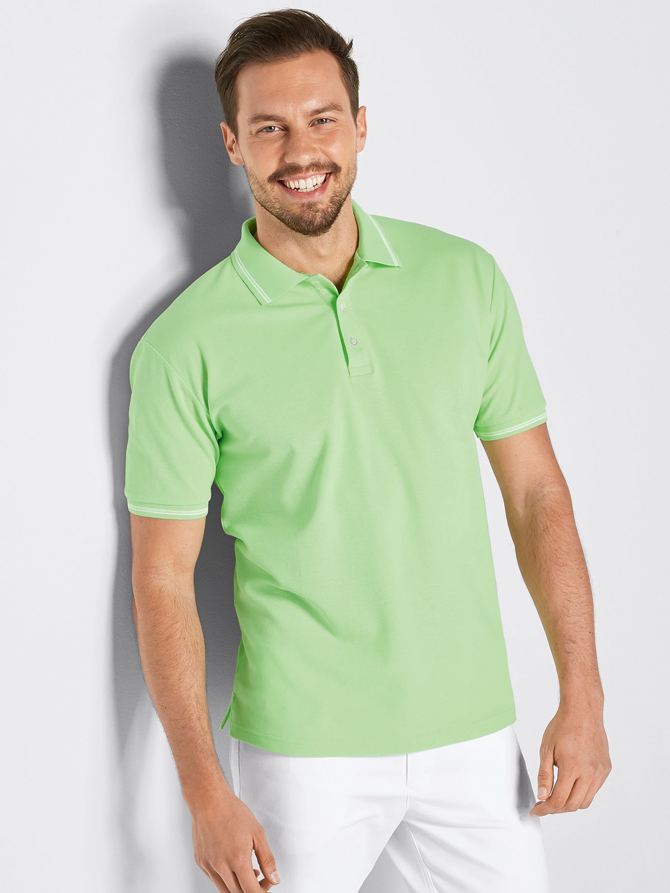 Polo en maille piquée