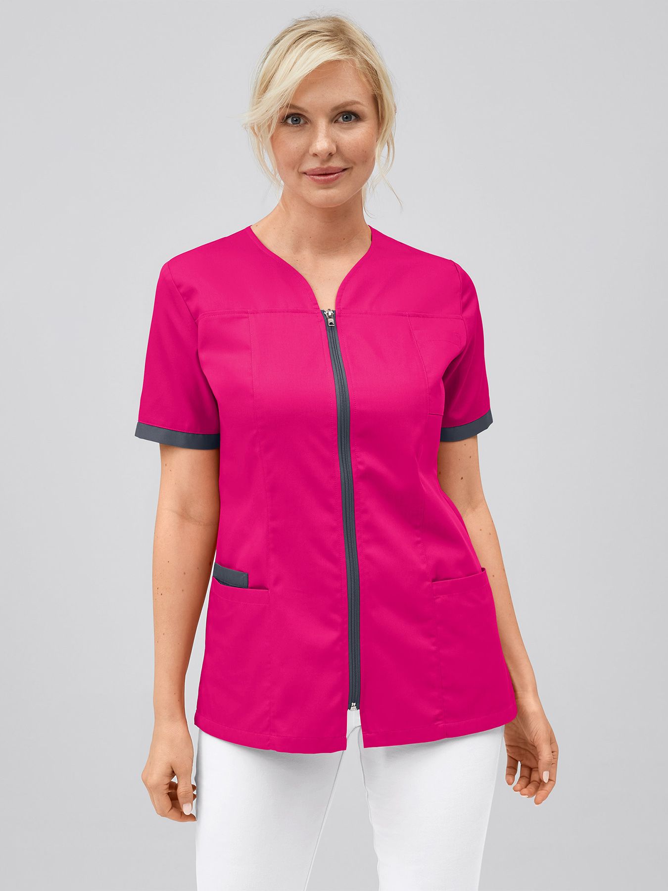 Blouse médicale avec fermeture éclair SILLA
