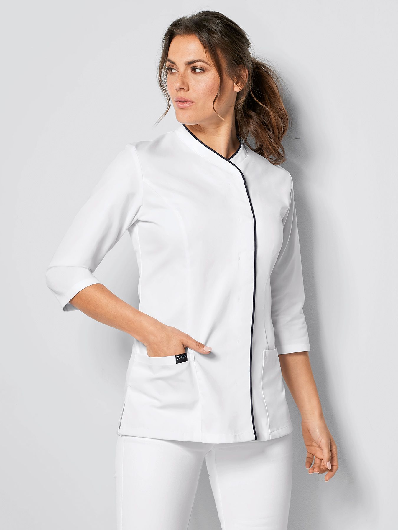 Blouse médicale à manches ¾ ASTI