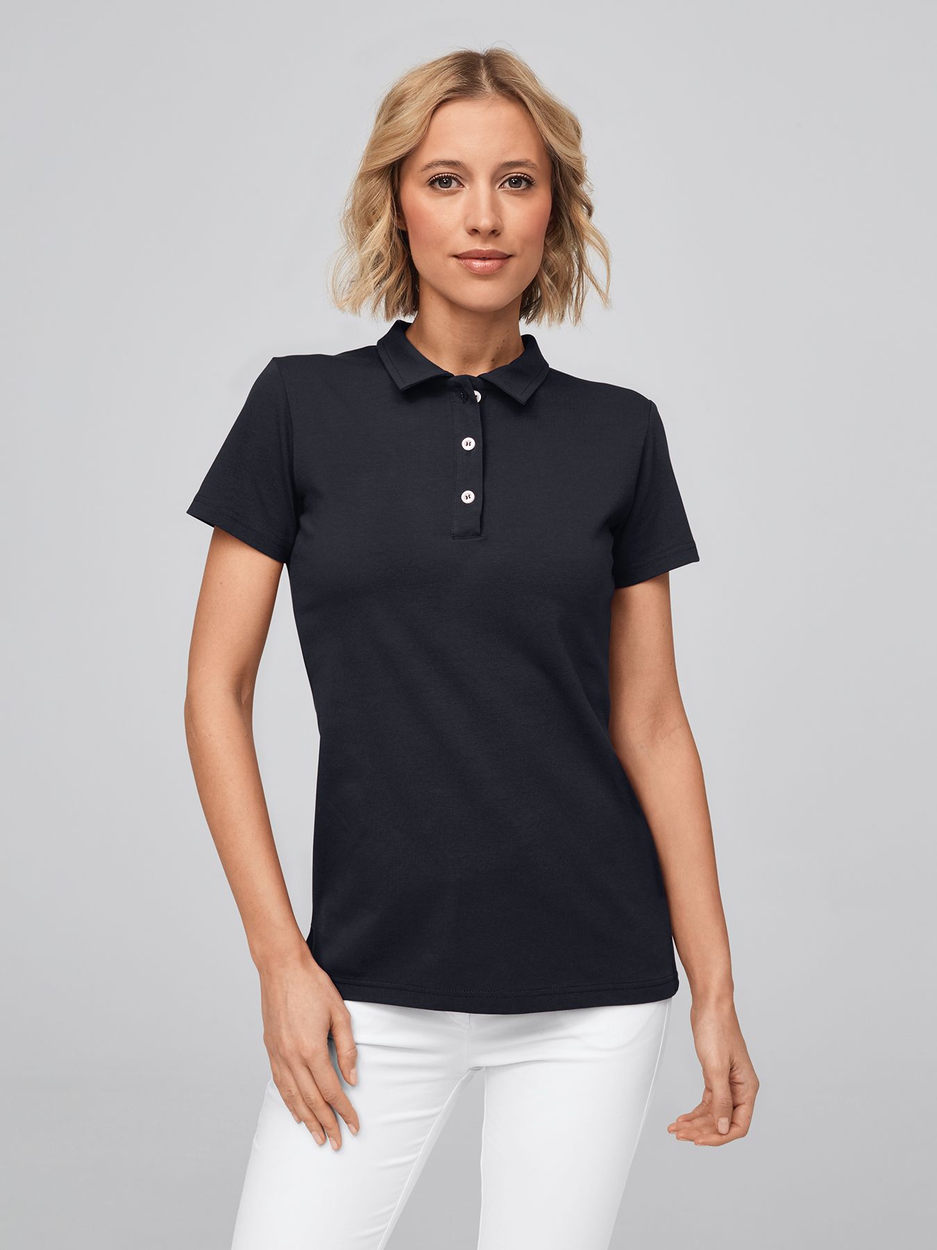 Polo femme en single jersey MATERA