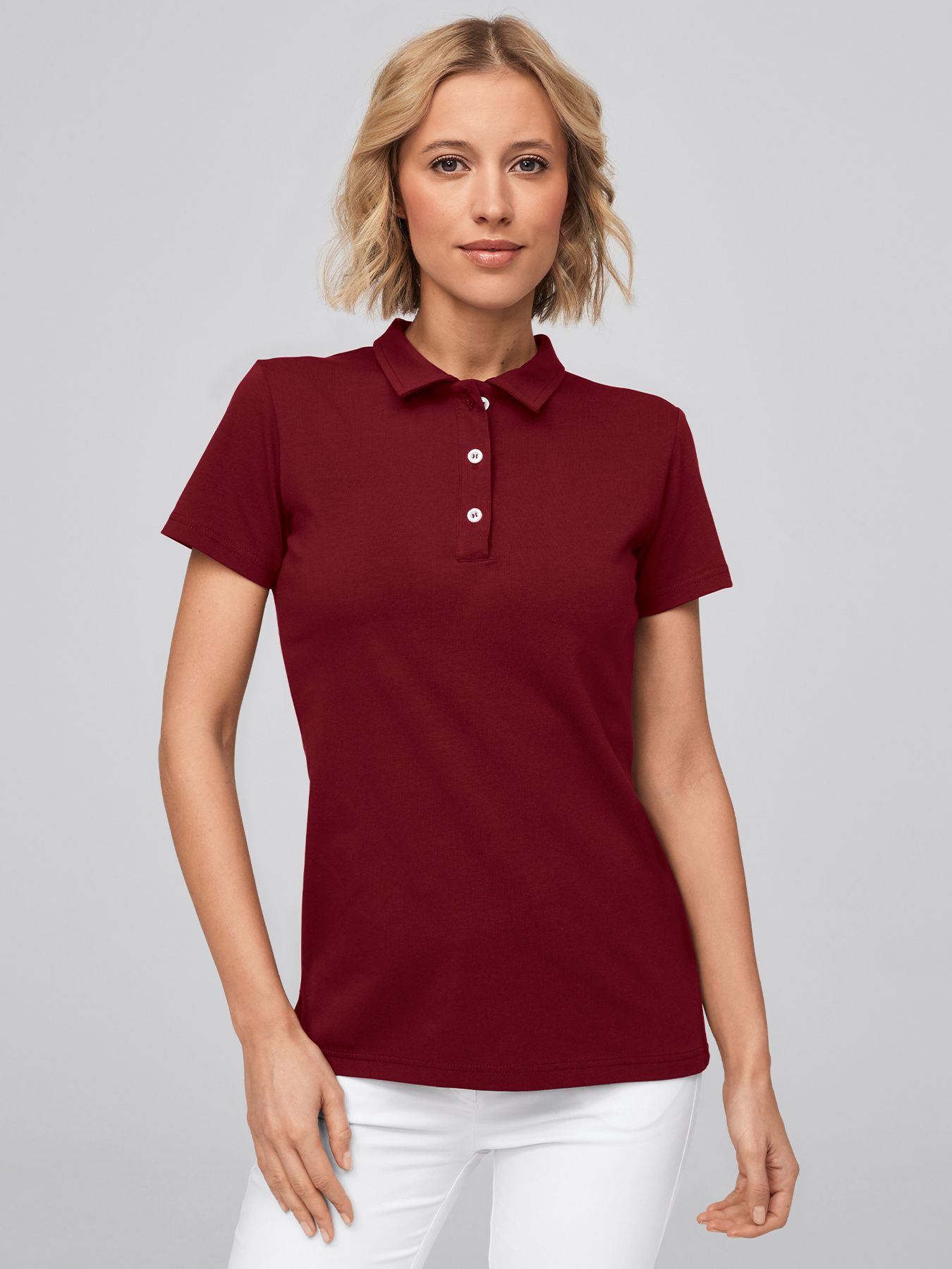 Polo femme en single jersey MATERA
