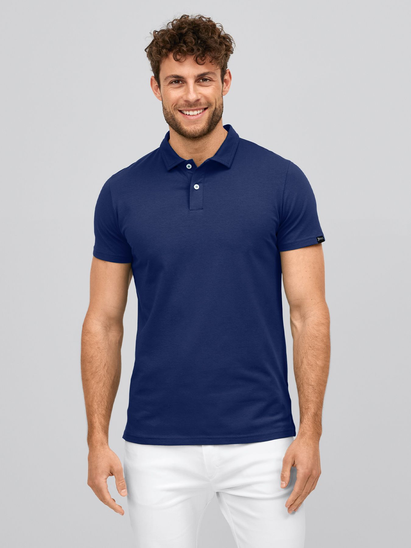 Polo mixte en single jersey MADRID