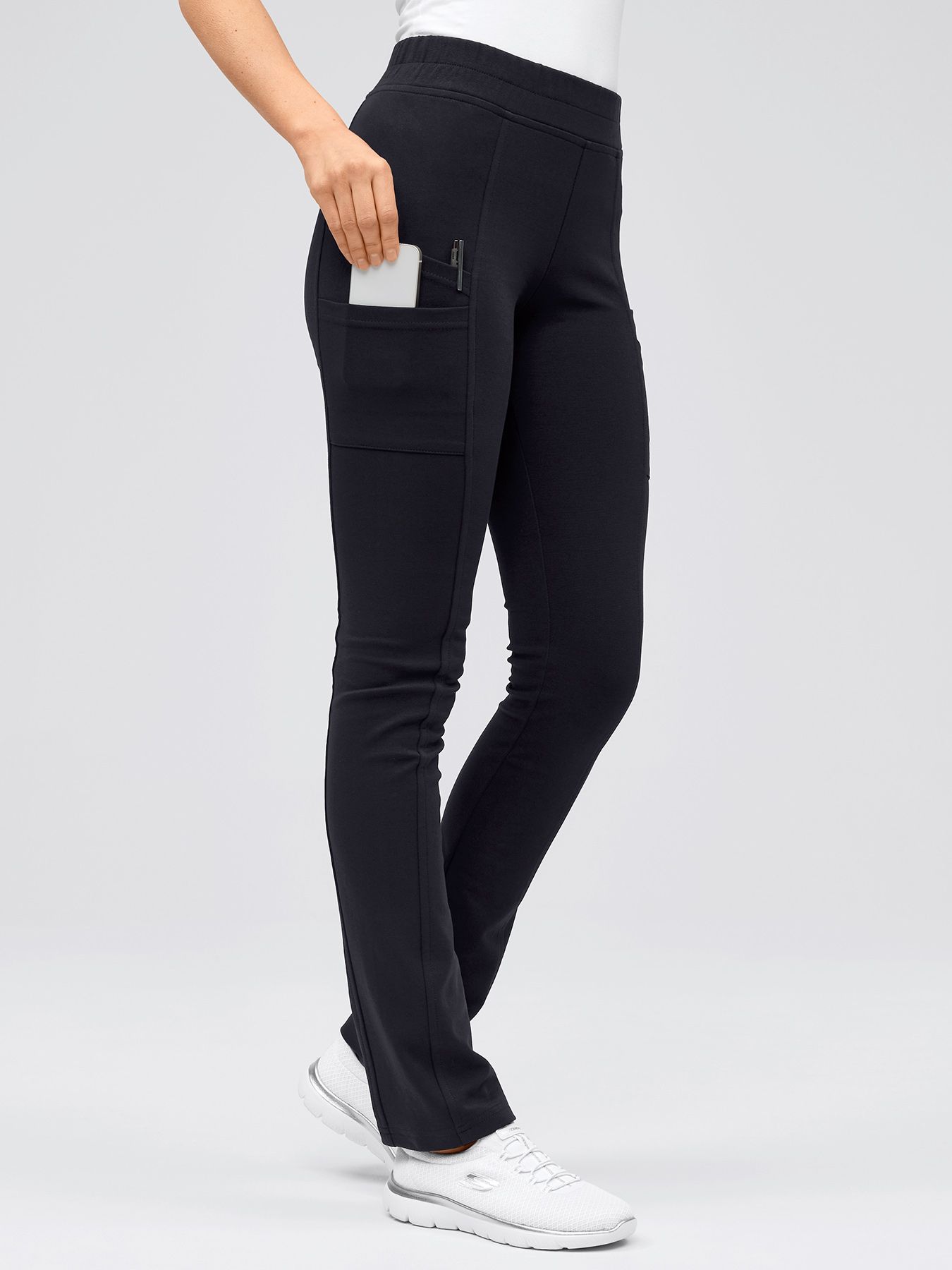 Jegging en jersey opaque à maille interlock TAVIRA