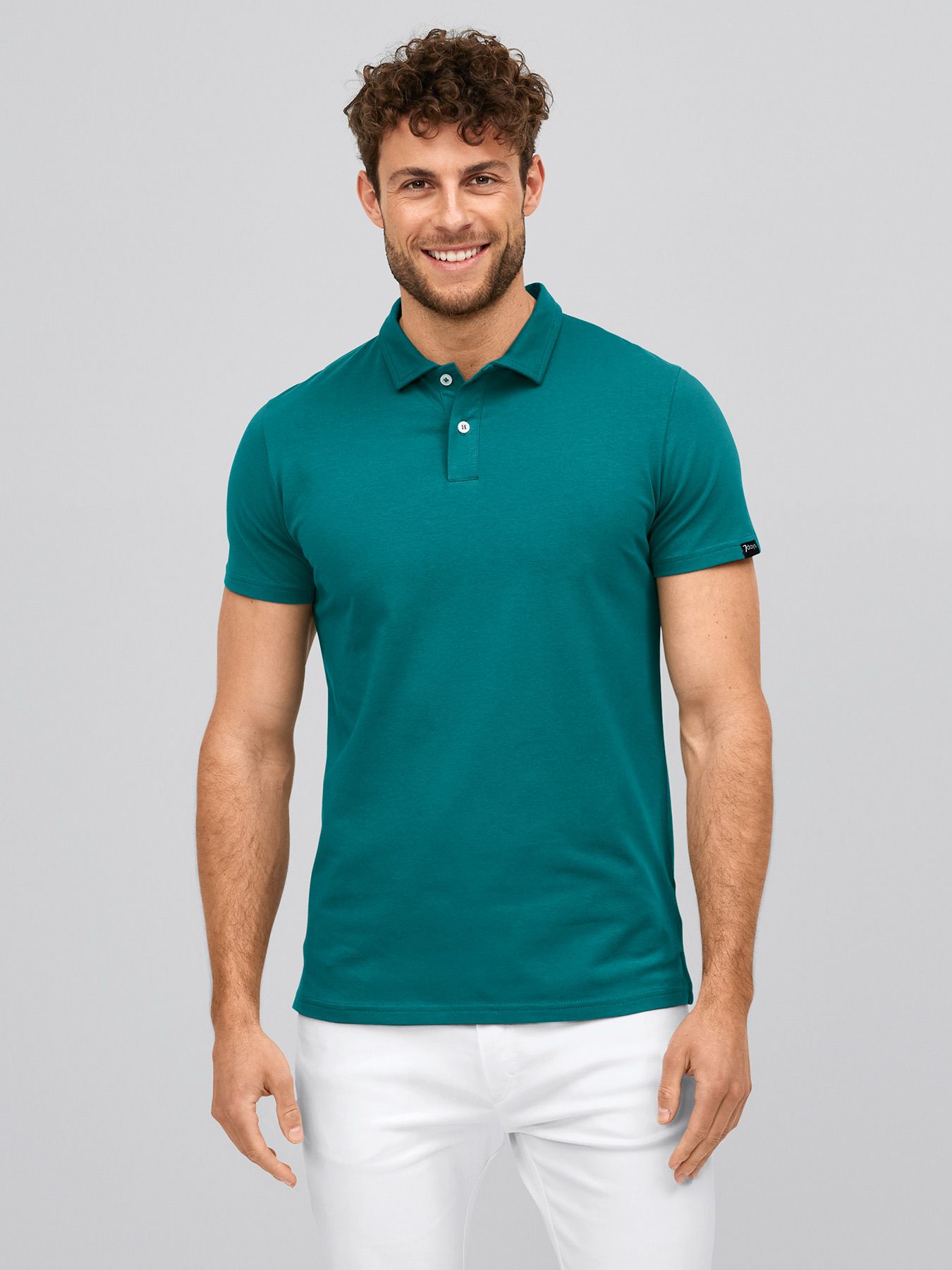 Polo mixte en single jersey MADRID