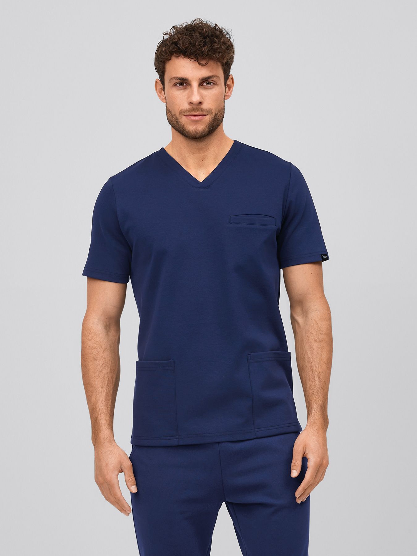 Tunique médicale en jersey à maille interlock KAZAN