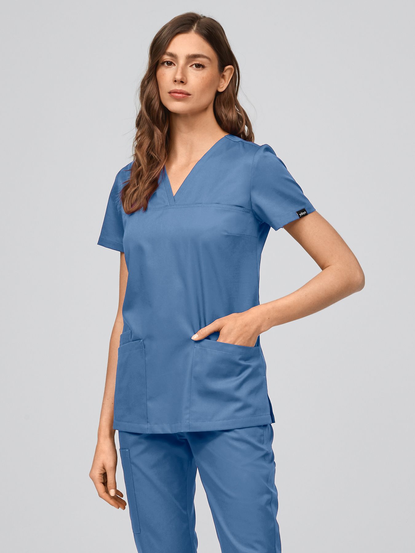 Tunique médicale en Lyocell (TENCEL™) BREDA – stretch