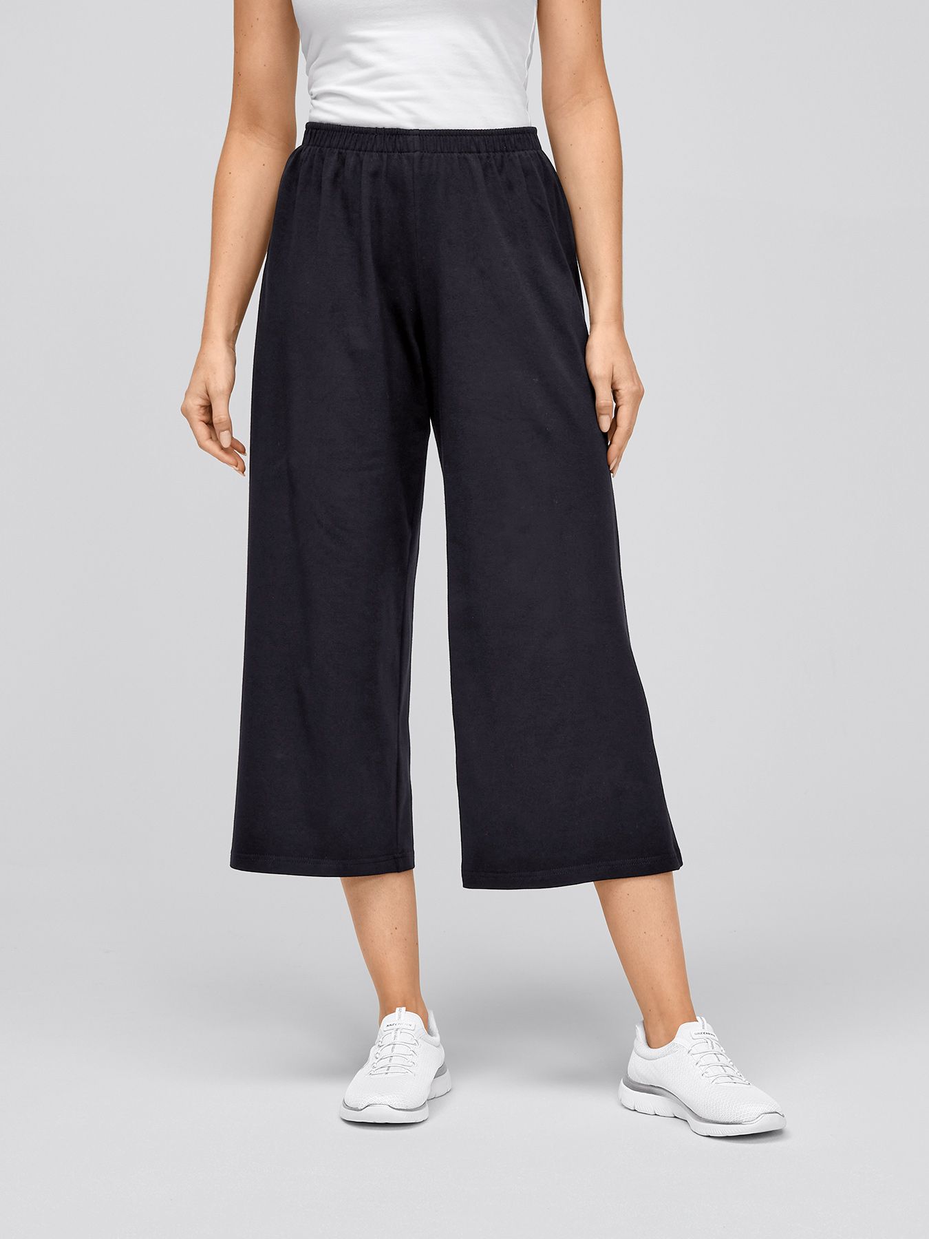 Pantalon taille haute en jersey WERNE 