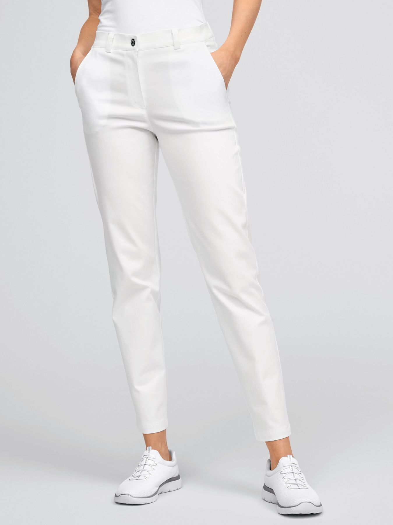 Pantalon chino femme SALERNO – confort-stretch