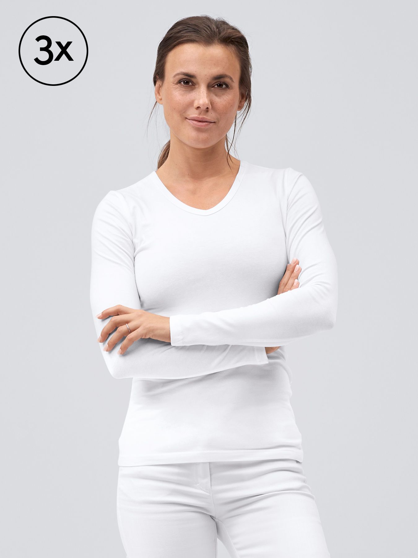 Shirt à manches longues OSLO – lot de 3 