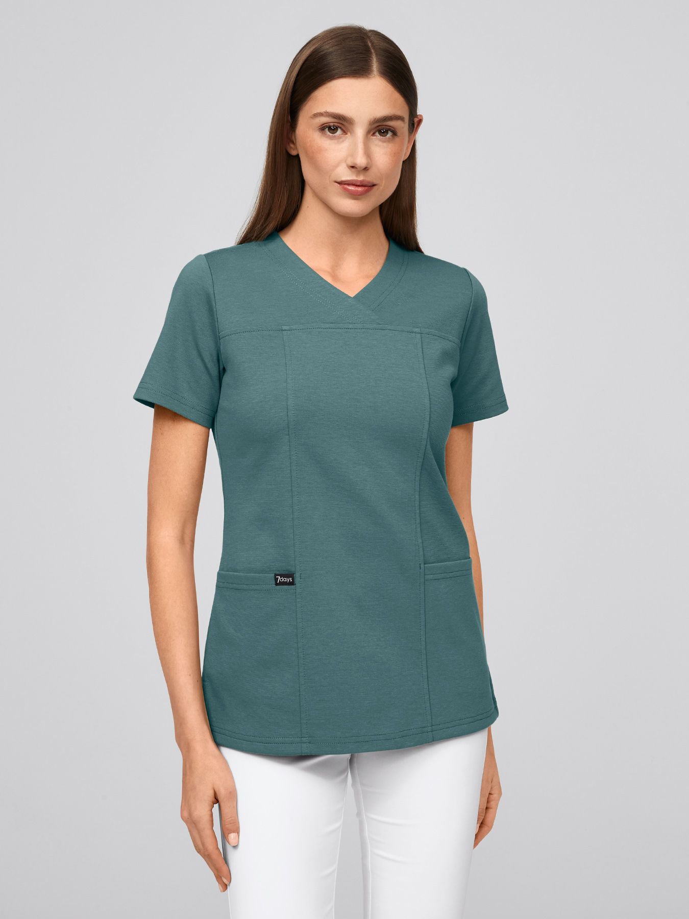 Tunique médicale en jersey à maille interlock PAOLA
