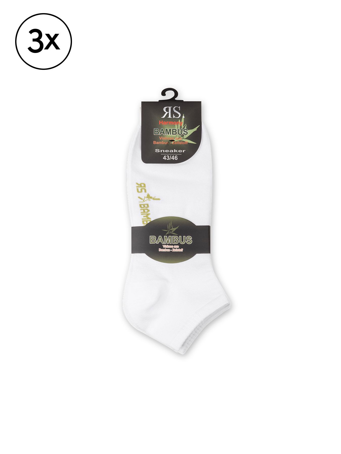 Chaussettes pour baskets - lot de 3
