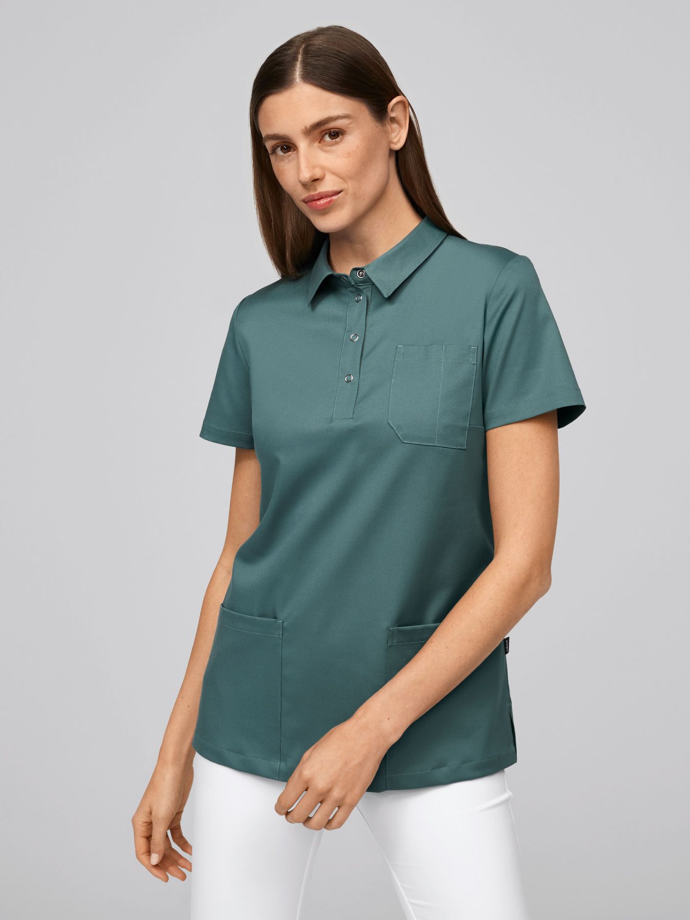 Tunique médicale stretch femme LENA Lyocell (TENCEL™)