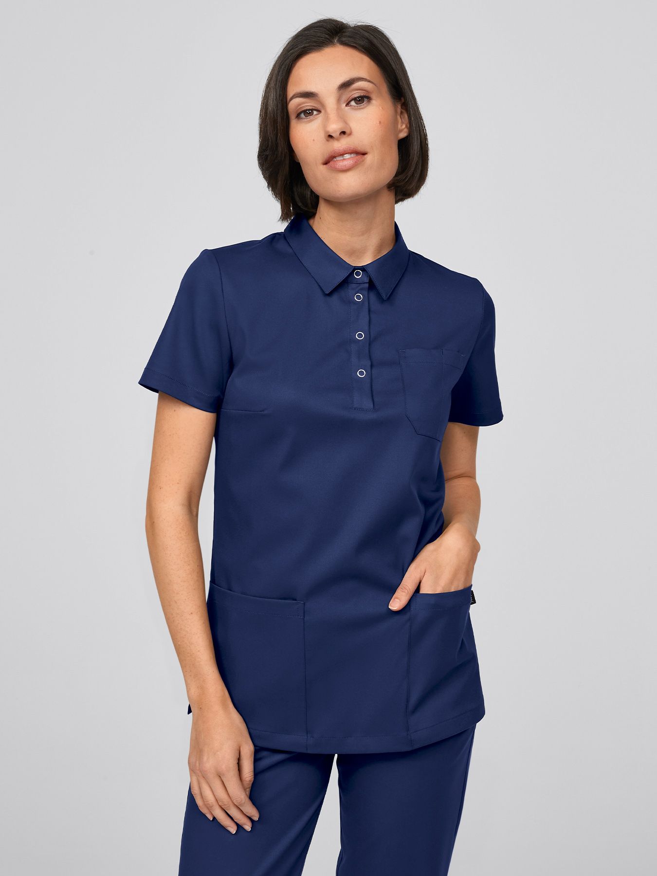 Tunique médicale stretch femme LENA Lyocell (TENCEL™)
