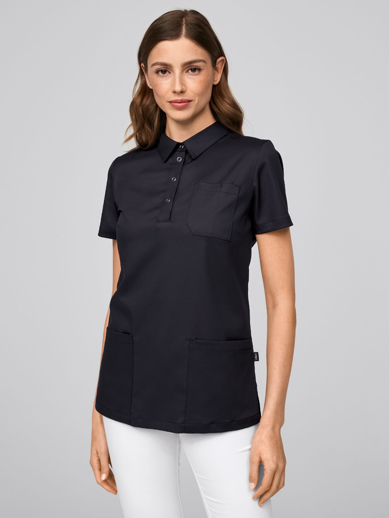 Tunique médicale stretch femme LENA Lyocell (TENCEL™)