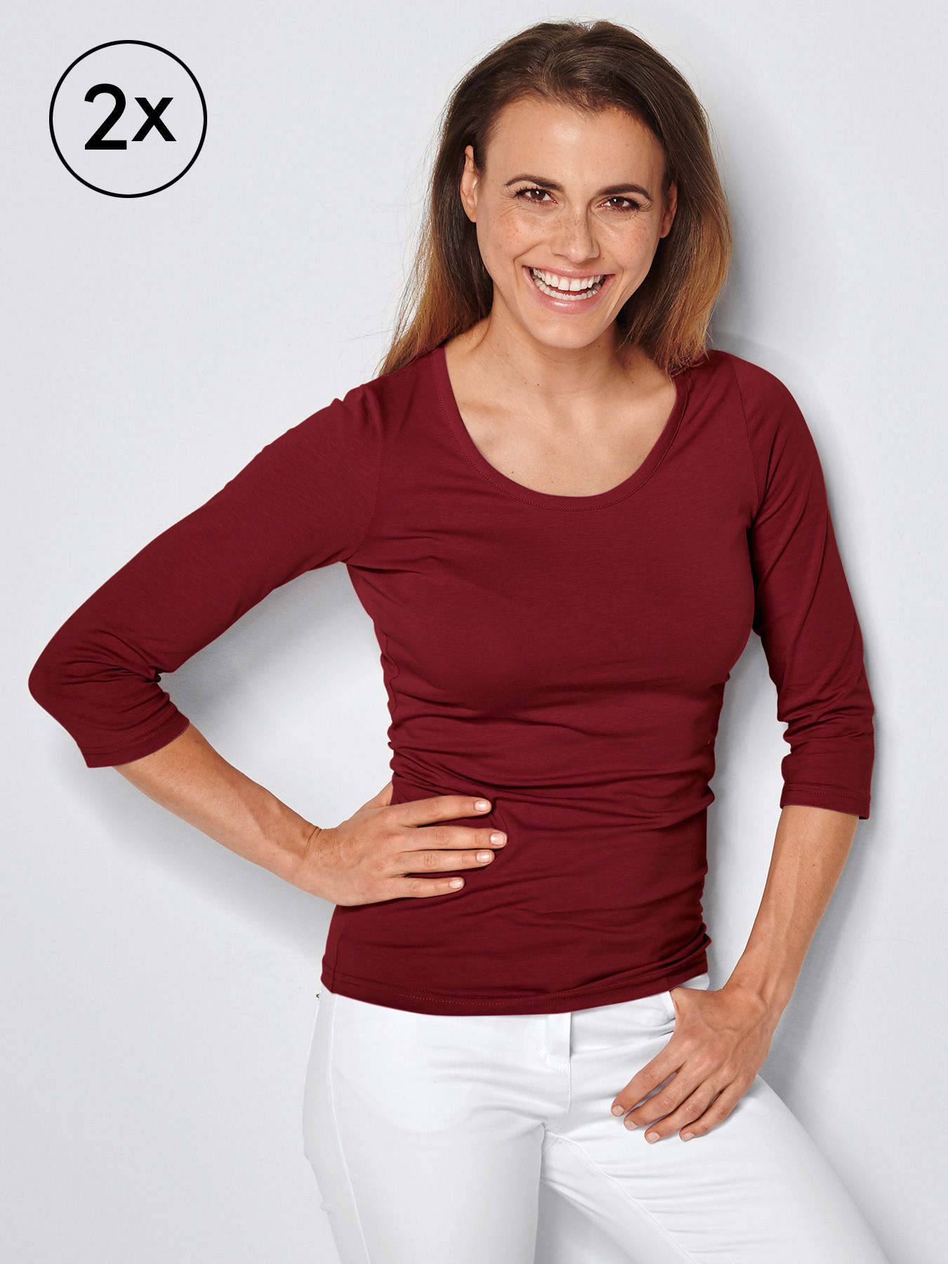 Shirt à manches 3/4 EBRO Ltd. – lot de 2