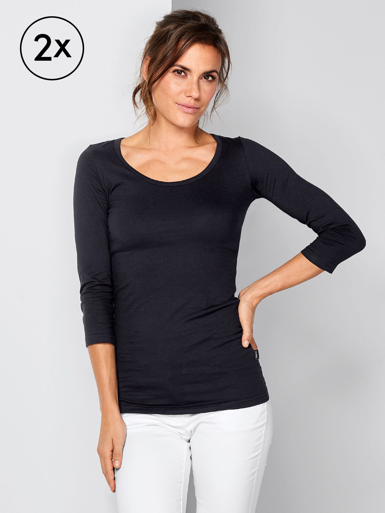Shirt à manches 3/4 EBRO Ltd. – lot de 2